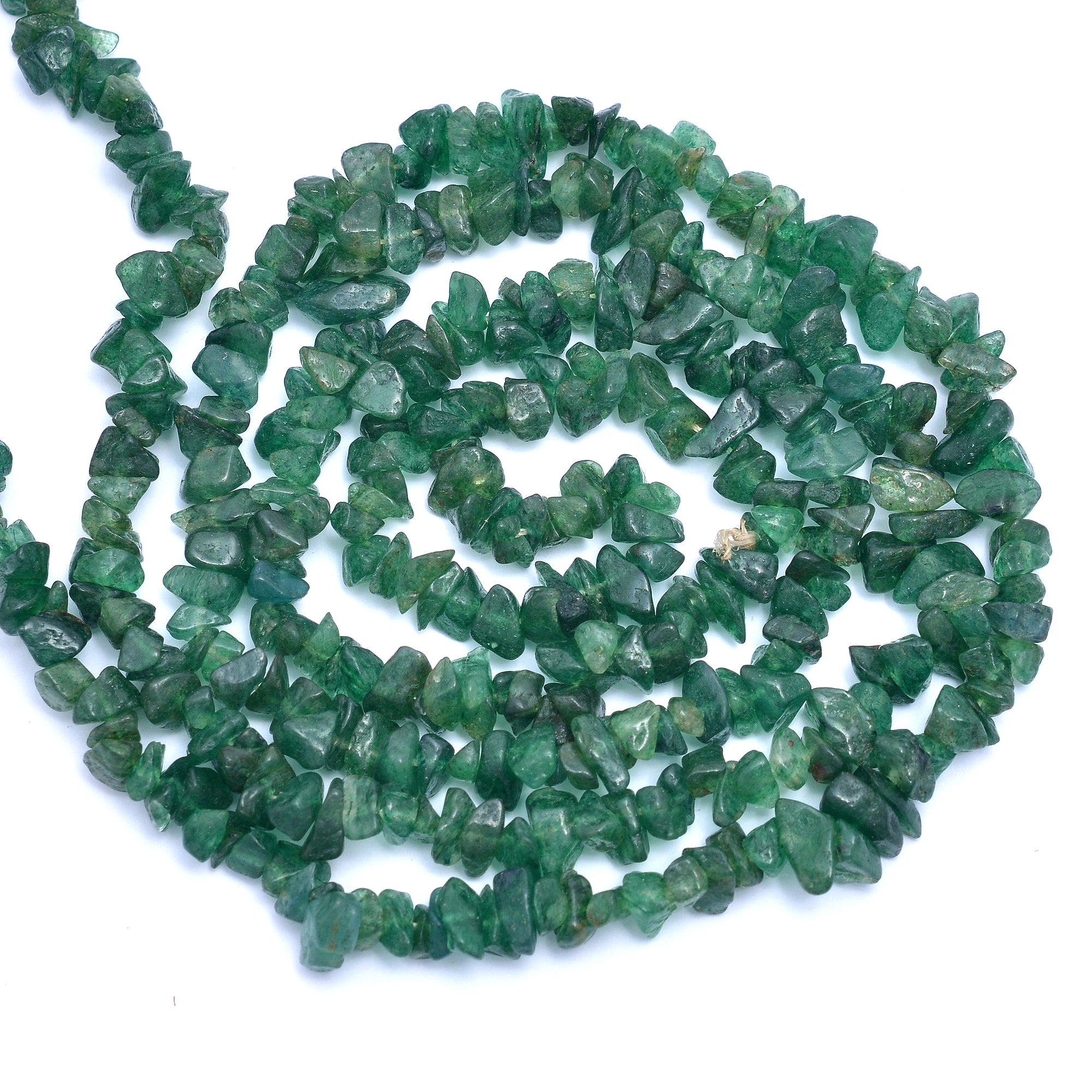 Green Jade Margaj Smooth Chips Beads, 4 - 6 mm, Green Jade Uncut, Jade Uncut Beads, Green Jade Chips, Chips Gemstone, 36 Inch