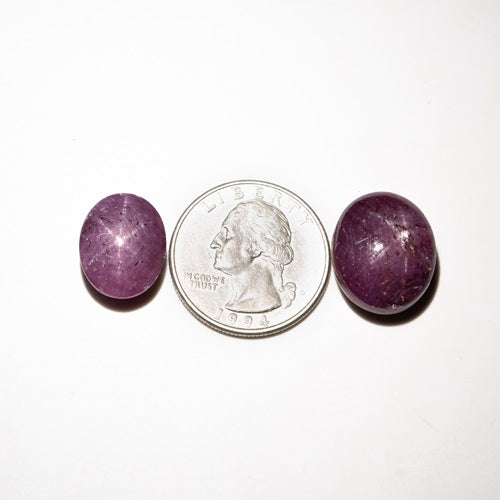 Star Ruby oval Cabs Loose Gemstone, Star Ruby oval Cabochon, Ruby Jewelry Necklace Cabs, Star Ruby Jewelry Making Gemstone