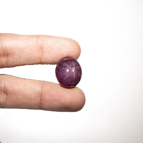 Star Ruby oval Cabs Loose Gemstone, Star Ruby oval Cabochon, Ruby Jewelry Necklace Cabs, Star Ruby Jewelry Making Gemstone