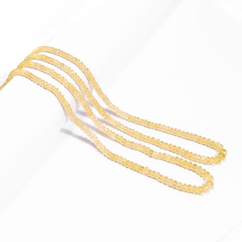 AA Quality, Yellow Aquamarine Faceted Beads, Heliodor Faceted Beads, Yellow Aquamarine Jewelry Making Gemstone Beads, Yellow Beads