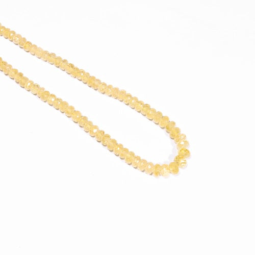 AA Quality, Yellow Aquamarine Faceted Beads, Heliodor Faceted Beads, Yellow Aquamarine Jewelry Making Gemstone Beads, Yellow Beads