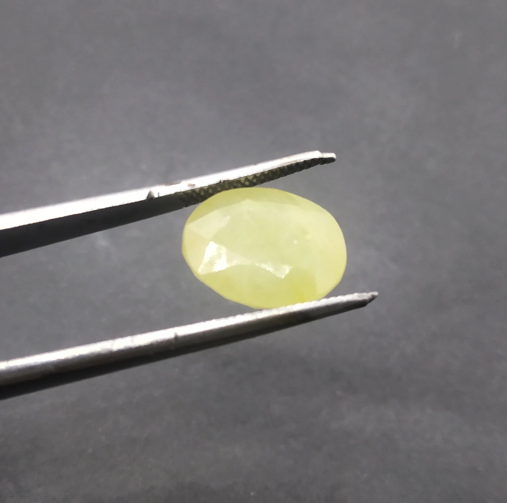 Rare Yellow Sapphire Loose Stone, Sapphire Oval Shape Cut Gemstone, 10X12 mm Loose Stone, Sapphire for Ring Making (SKU216)