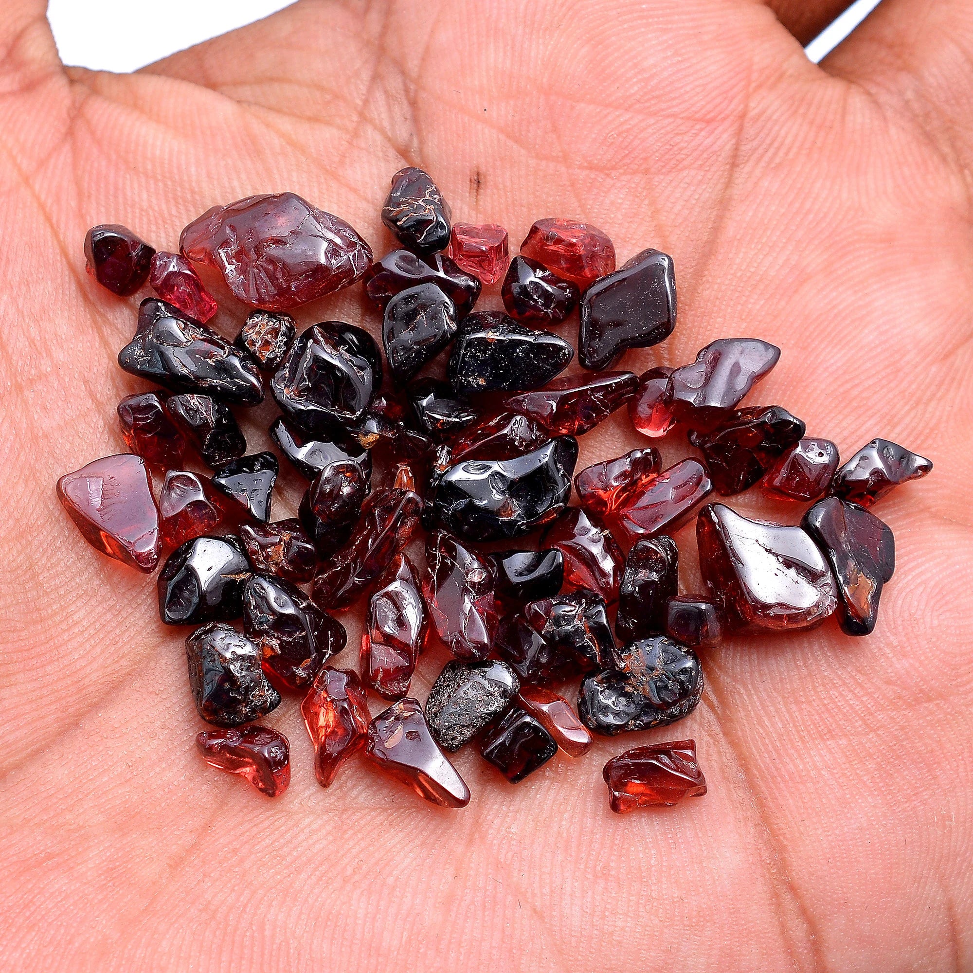 Garnet Free Forms Loose Gemstone, 2 mm To 5 mm, Garnet Organic Gemstone, Garnet Loose Gemstone, Garnet Unshaped Gemstone