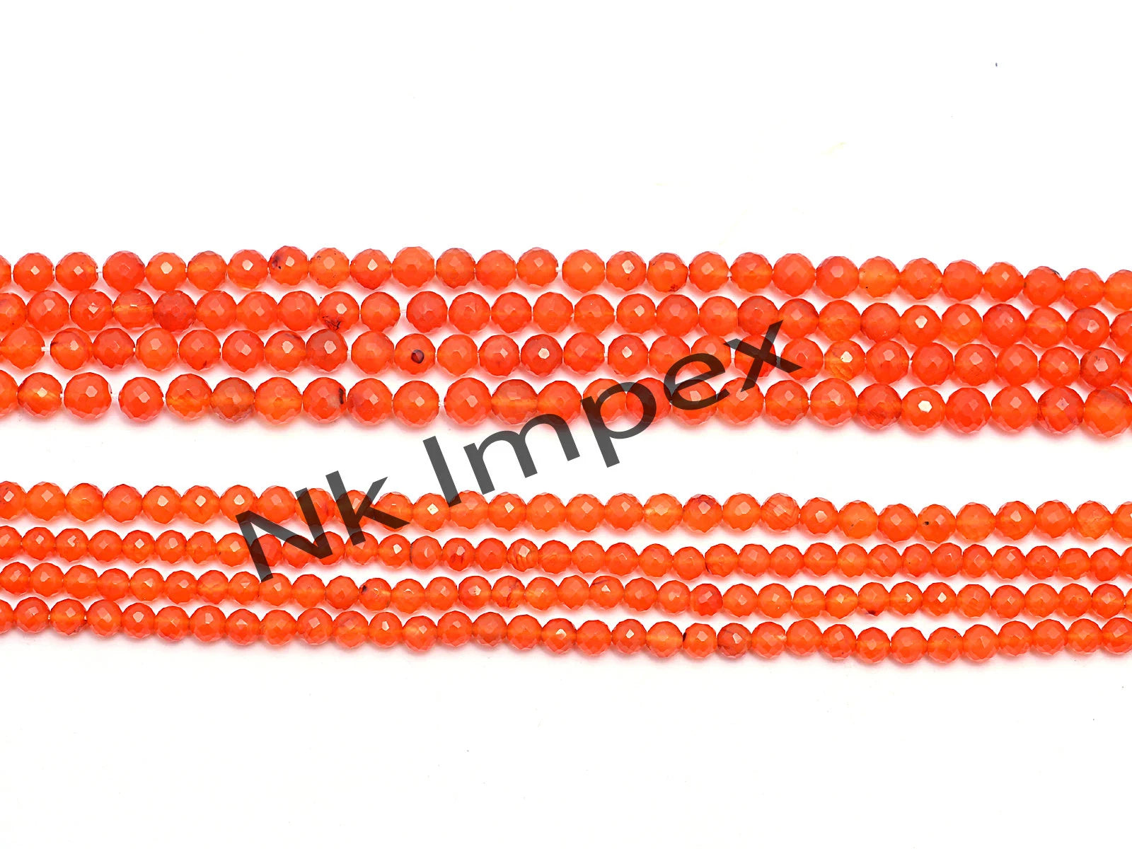 Natural Carnelian Faceted Round Balls Beads, Dark Orange Carnelian Faceted Balls, Carnelian Jewelry Making Gemstone Beads, 15 Inch