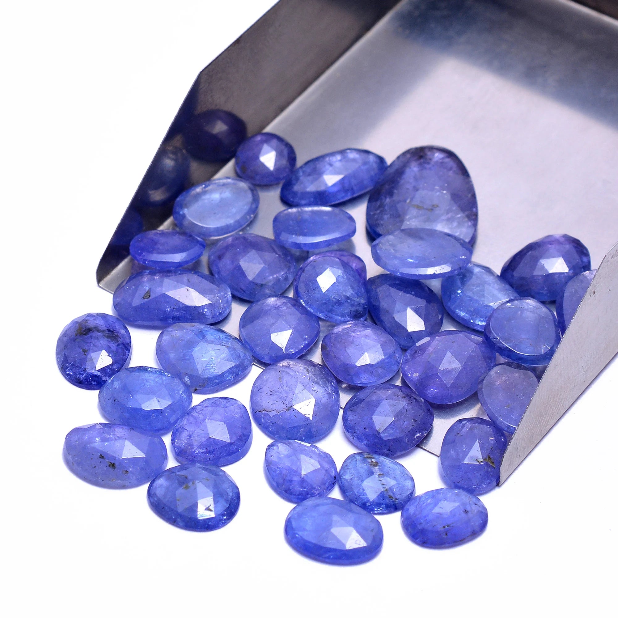 Tanzanite Organic Rosecut Loose Gemstone, Tanzanite Rosecut, Tanzanite Organic Cut, Tanzanite Jewelry Rosecut, Tanzanite Jewelry Cut
