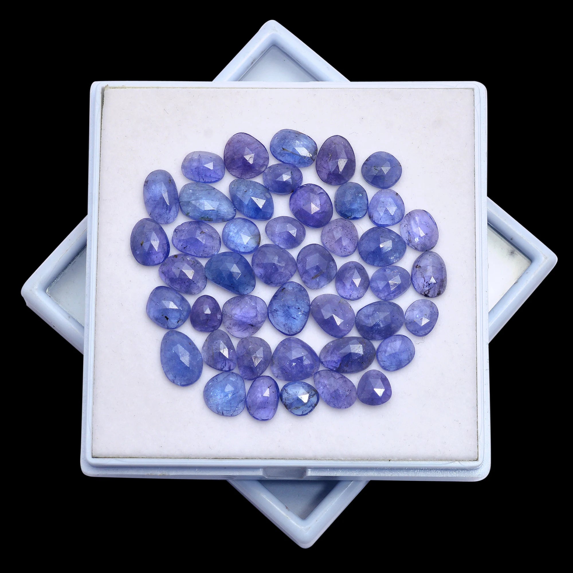 Tanzanite Organic Rosecut Loose Gemstone, Tanzanite Rosecut, Tanzanite Organic Cut, Tanzanite Jewelry Rosecut, Tanzanite Jewelry Cut