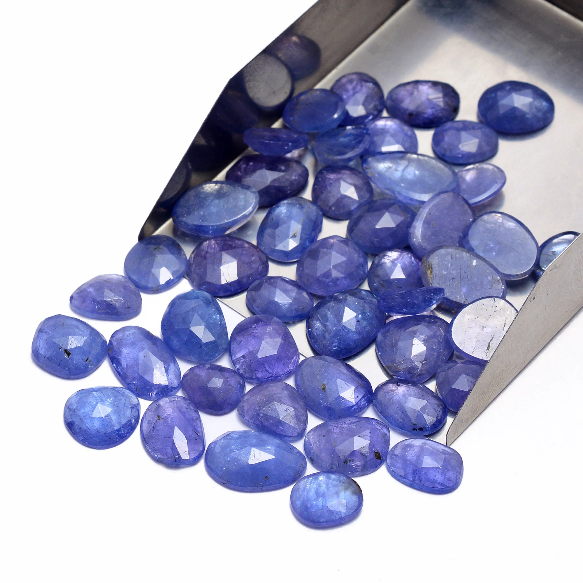 Tanzanite Organic Rosecut Loose Gemstone, Tanzanite Rosecut, Tanzanite Organic Cut, Tanzanite Jewelry Rosecut, Tanzanite Jewelry Cut