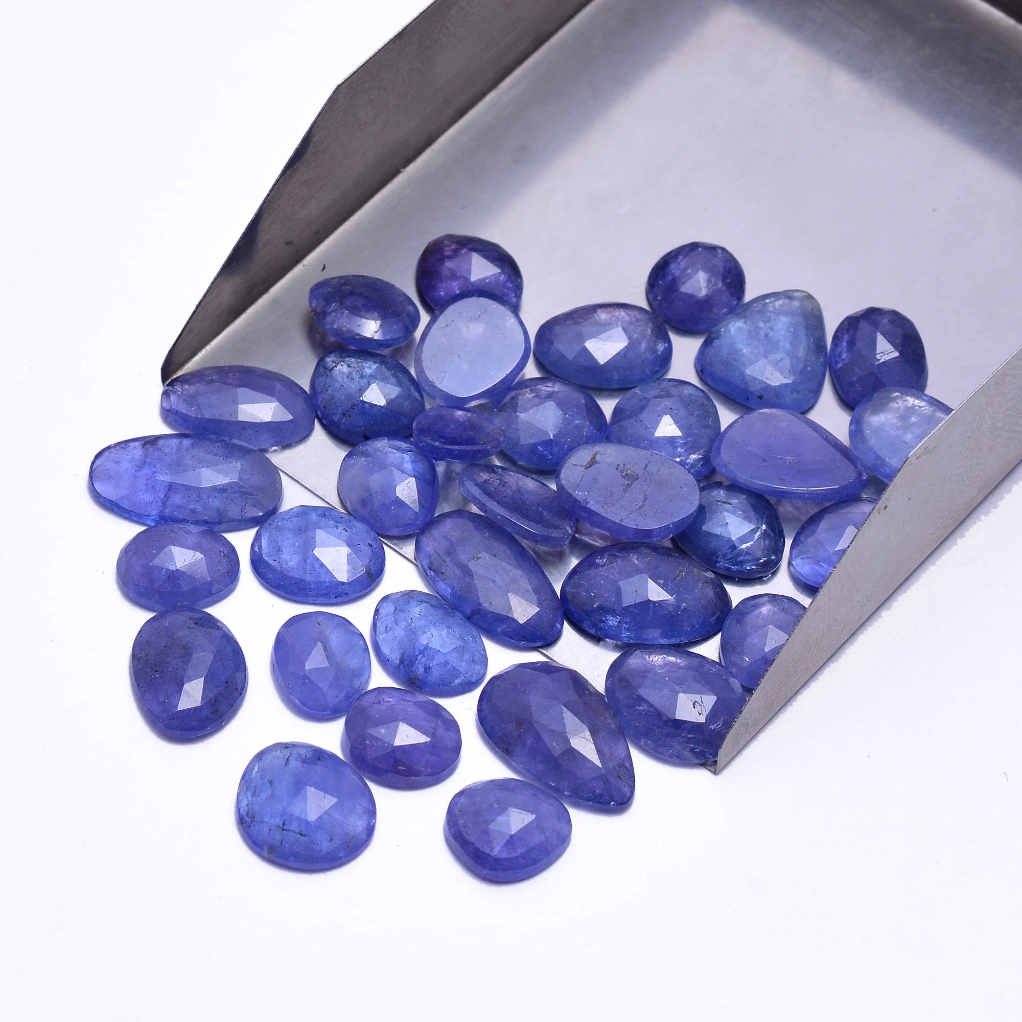 Tanzanite Organic Rosecut Loose Gemstone, Tanzanite Rosecut, Tanzanite Organic Cut, Tanzanite Jewelry Rosecut, Tanzanite Jewelry Cut