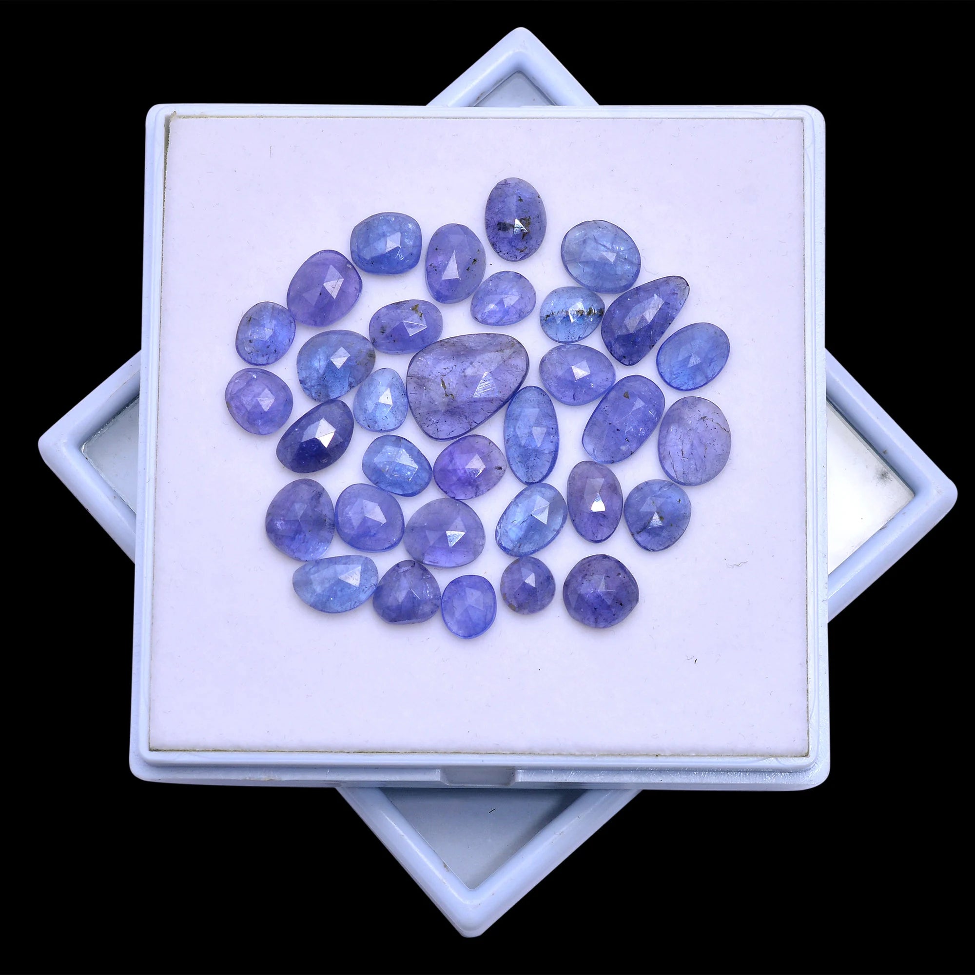 Tanzanite Organic Rosecut Loose Gemstone, Tanzanite Rosecut, Tanzanite Organic Cut, Tanzanite Jewelry Rosecut, Tanzanite Jewelry Cut