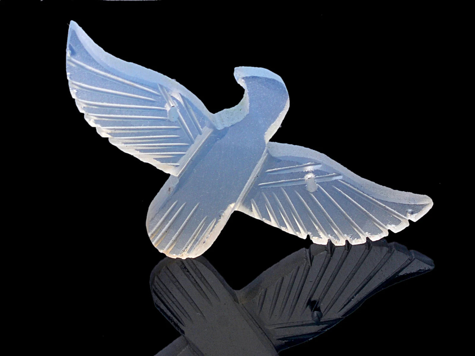 Opal Gemstone Eagle Pendant, SKU410