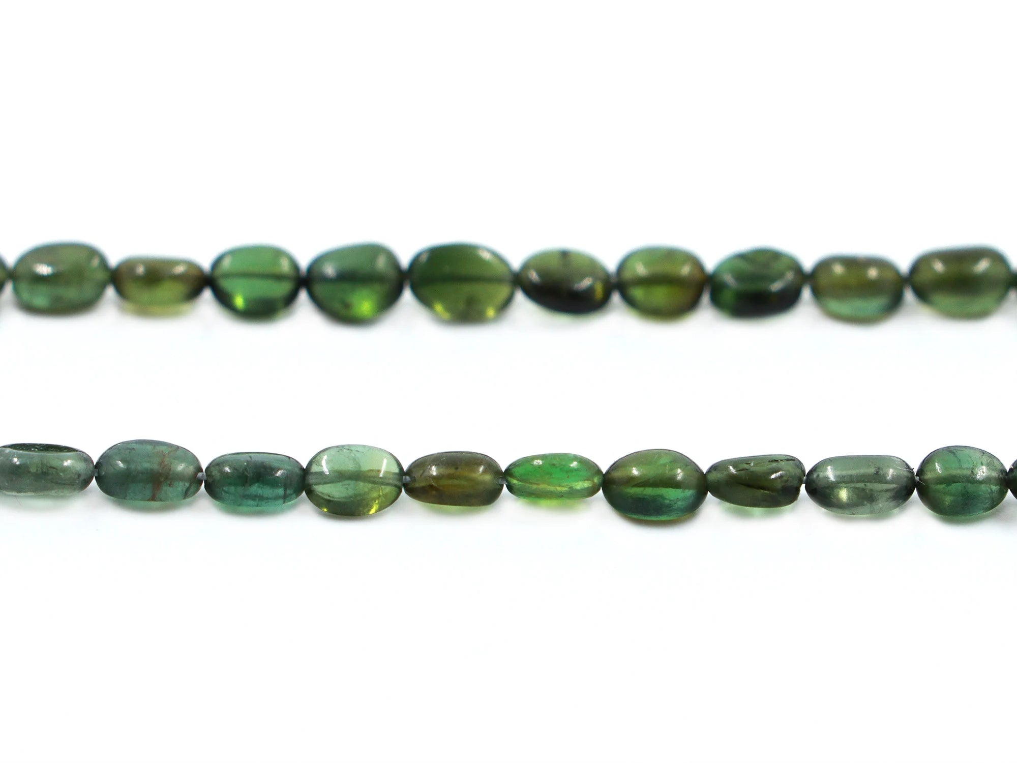 Green Tourmaline Smooth Oval Beads, 3x4 mm To 5x7 mm, Tourmaline Oval, Tourmaline Handmade Jewelry Making Gemstone Beads