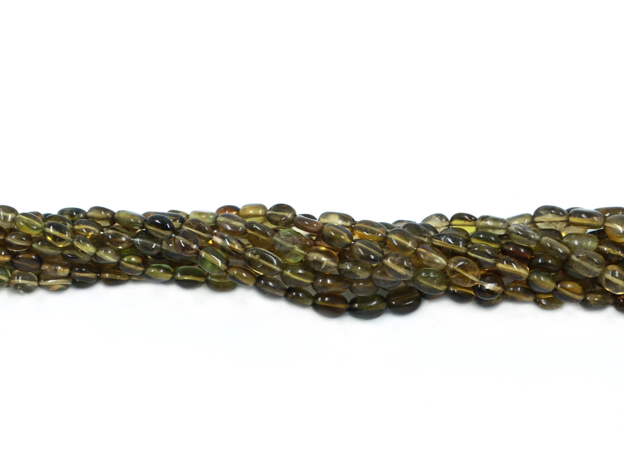 Green Tourmaline Smooth Oval Beads, 3x4 mm To 5x7 mm, Green Tourmaline Oval, Tourmaline Handmade Gift For Women, Jewelry Gemstone