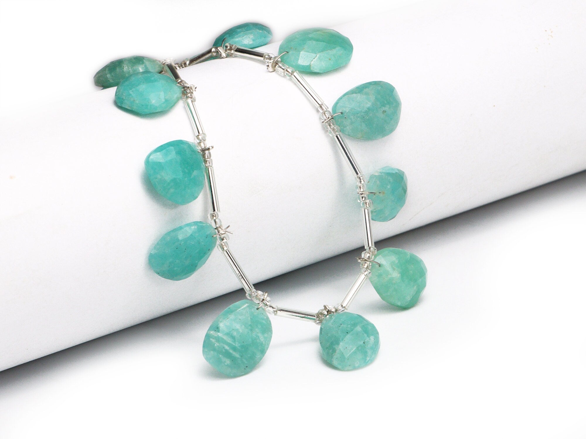 Amazonite Faceted Top Drill Irregular Beads, Amazonite Irregular Fancy Shape, Amazonite Handmade Jewelry Making Gemstone Beads