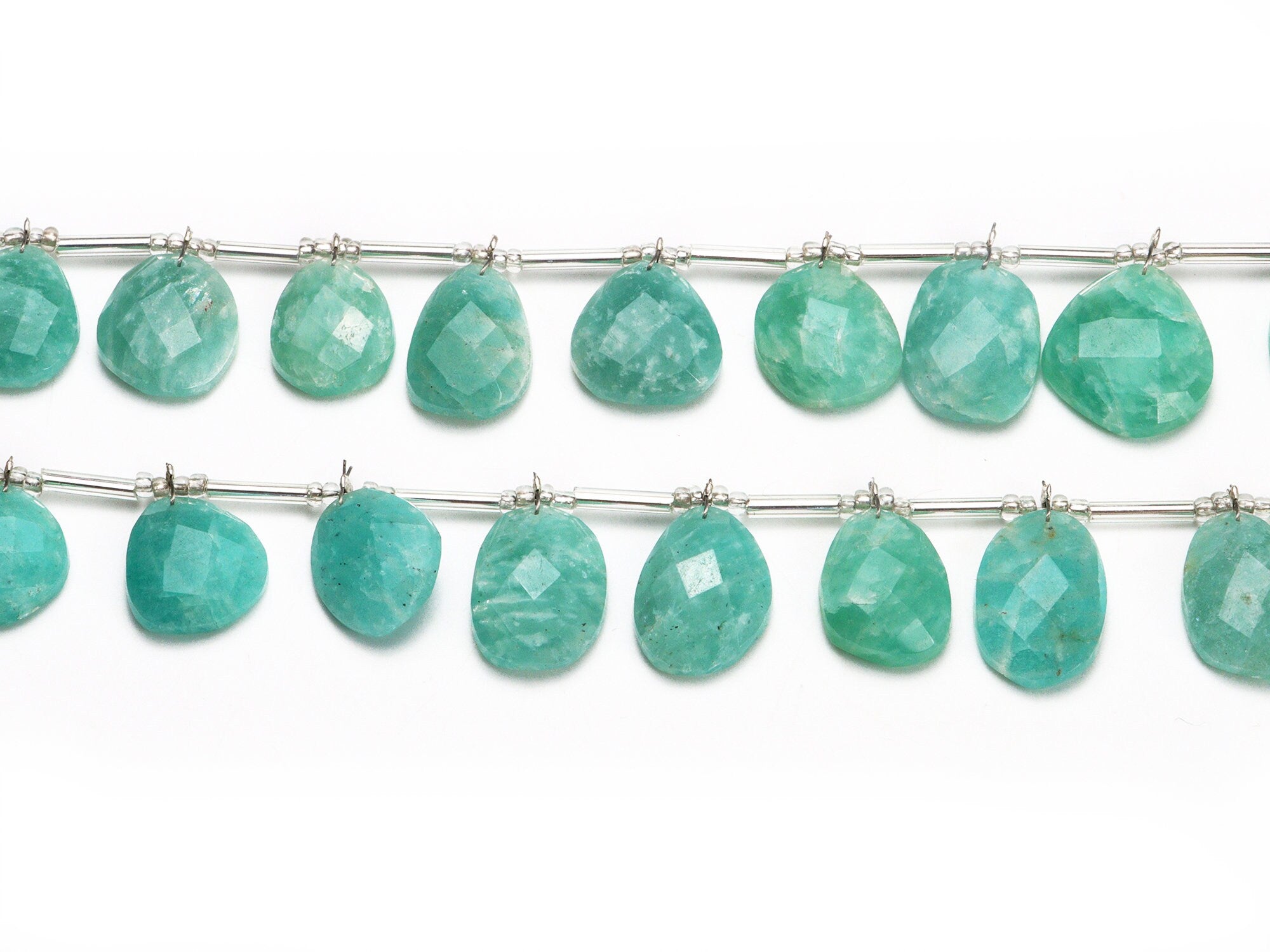 Amazonite Faceted Top Drill Irregular Beads, Amazonite Irregular Fancy Shape, Amazonite Handmade Jewelry Making Gemstone Beads