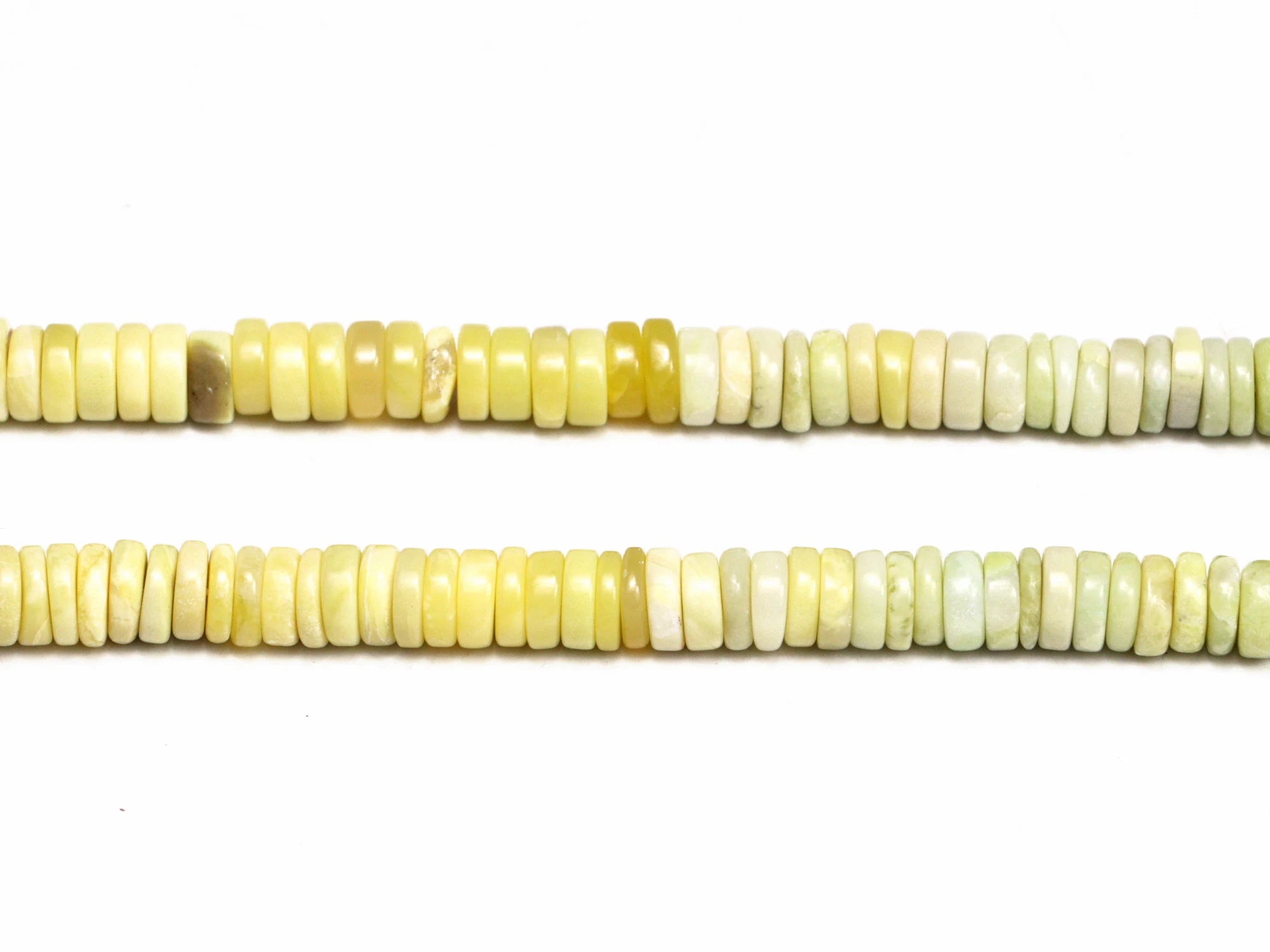 AA Quality Serpentine Smooth Heishi Beads, SKU2081