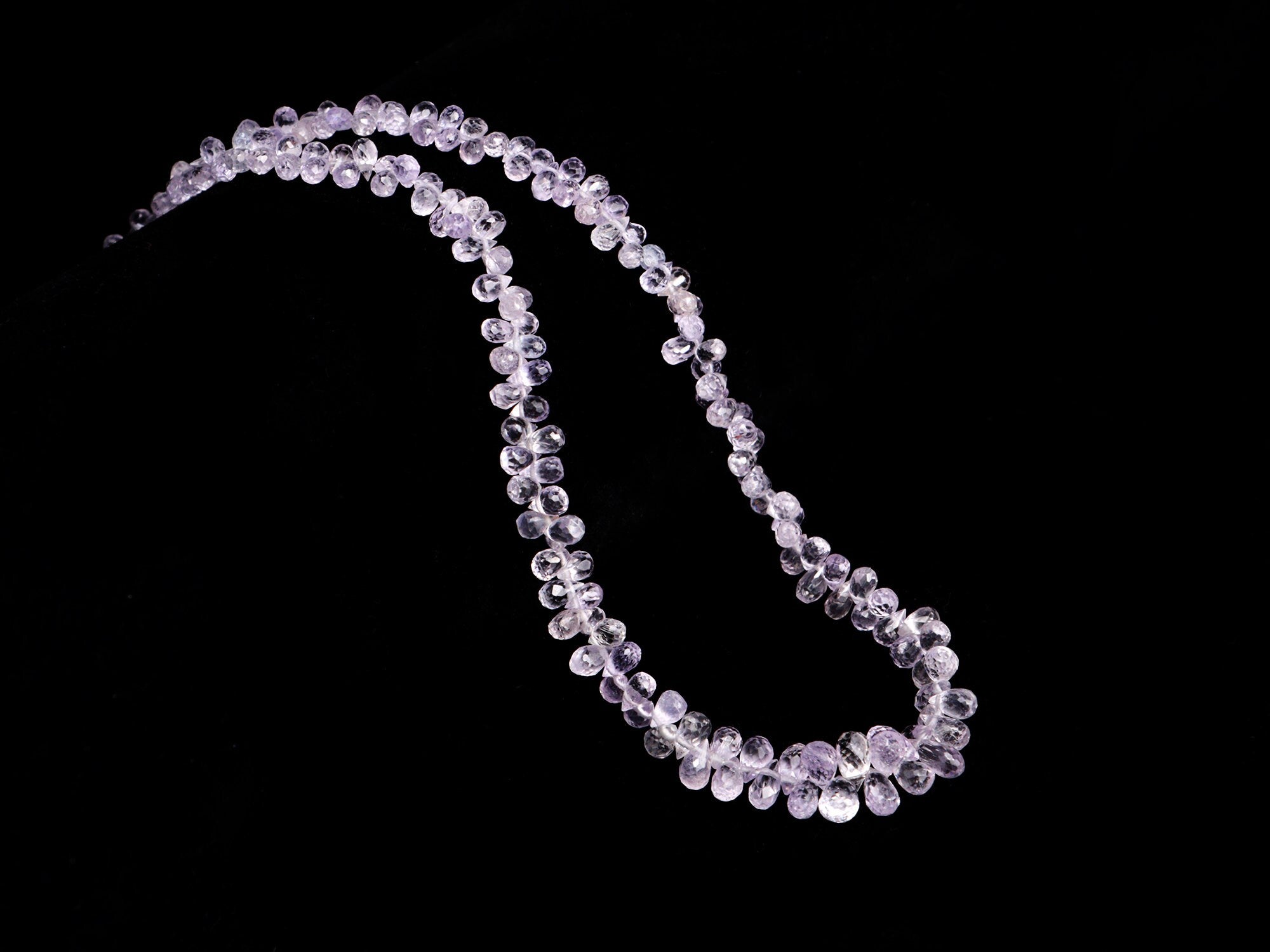 Pink Sapphire Faceted Drops Beads, 1.5x2 mm To 3.5x5 mm, Sapphire Faceted Teardrops, Sapphire Jewelry Making Gemstone Beads