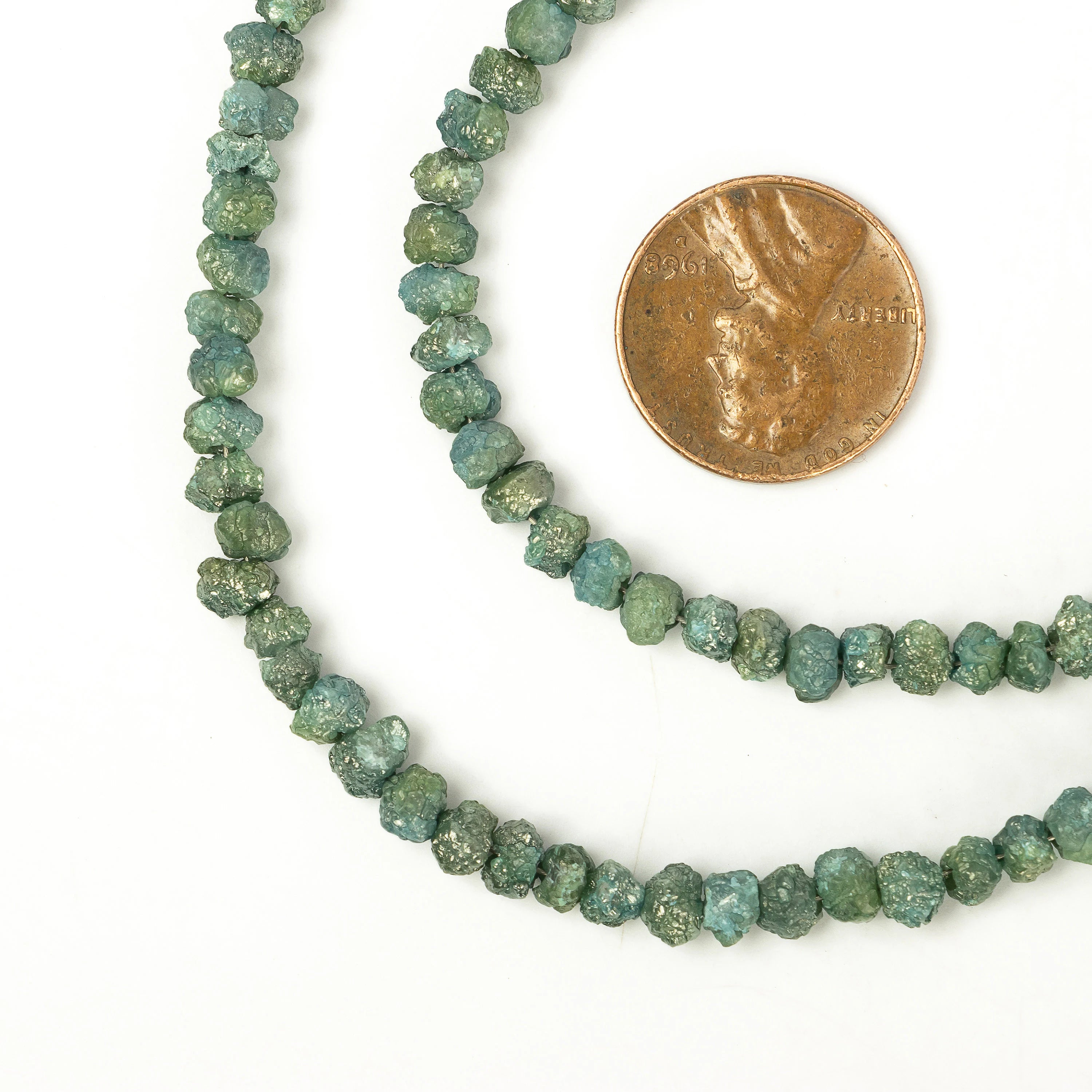 Blue Uncut Diamond Beads, Blue Diamond Organic Raw Beads, SKU2266