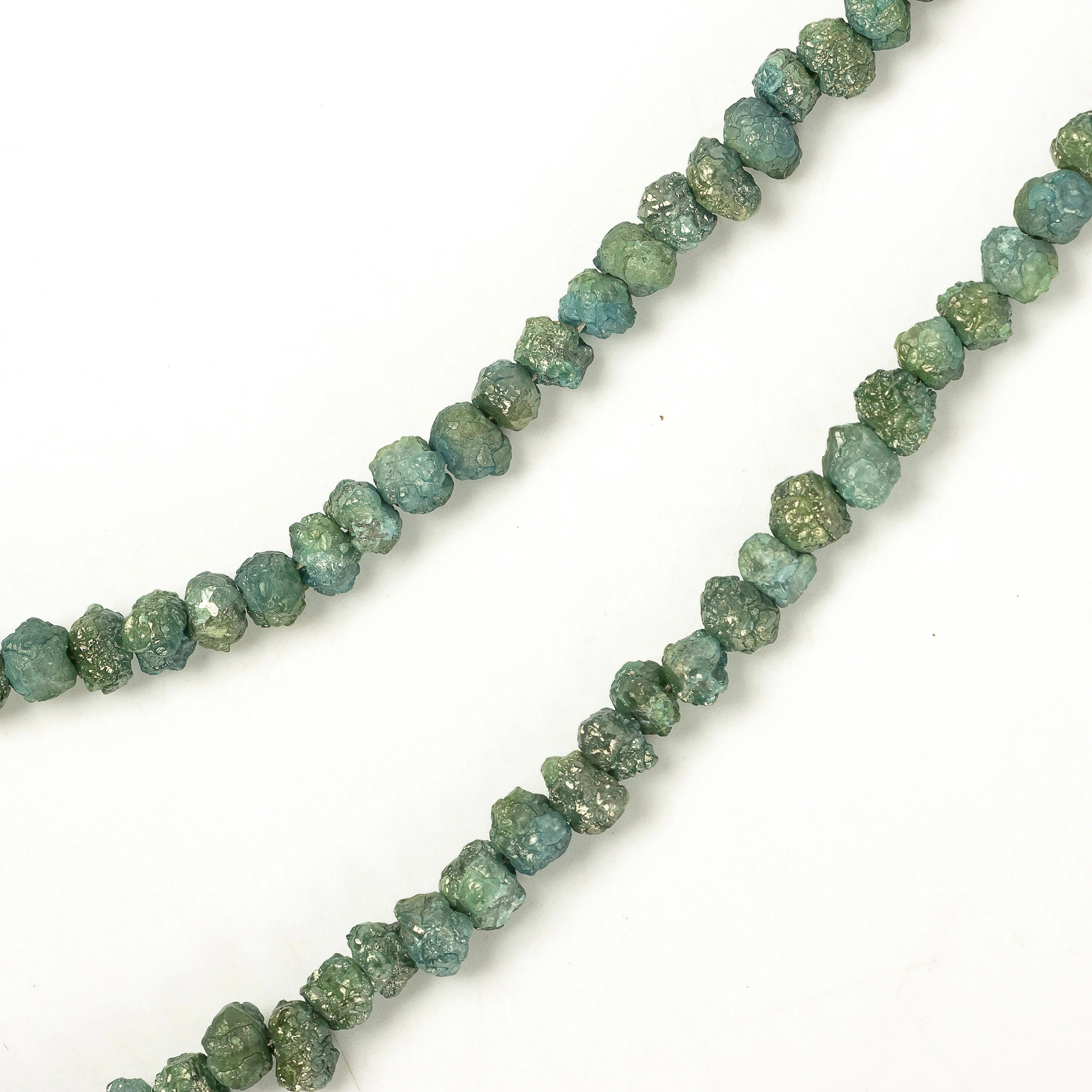 Blue Uncut Diamond Beads, Blue Diamond Organic Raw Beads, SKU2266
