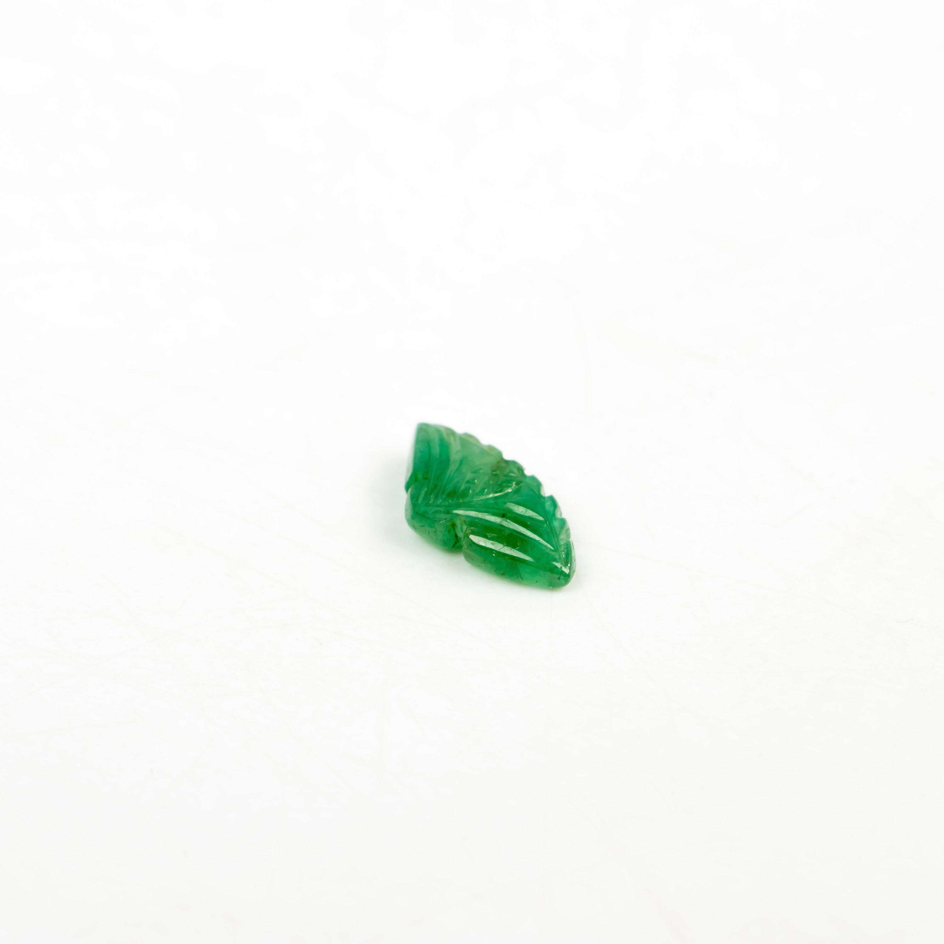 Natural Emerald Fancy Shape Gemstone, Emerald Fancy Carving Loose Gemstone, Emerald Jewelry Making Handmade Carving Gemstone