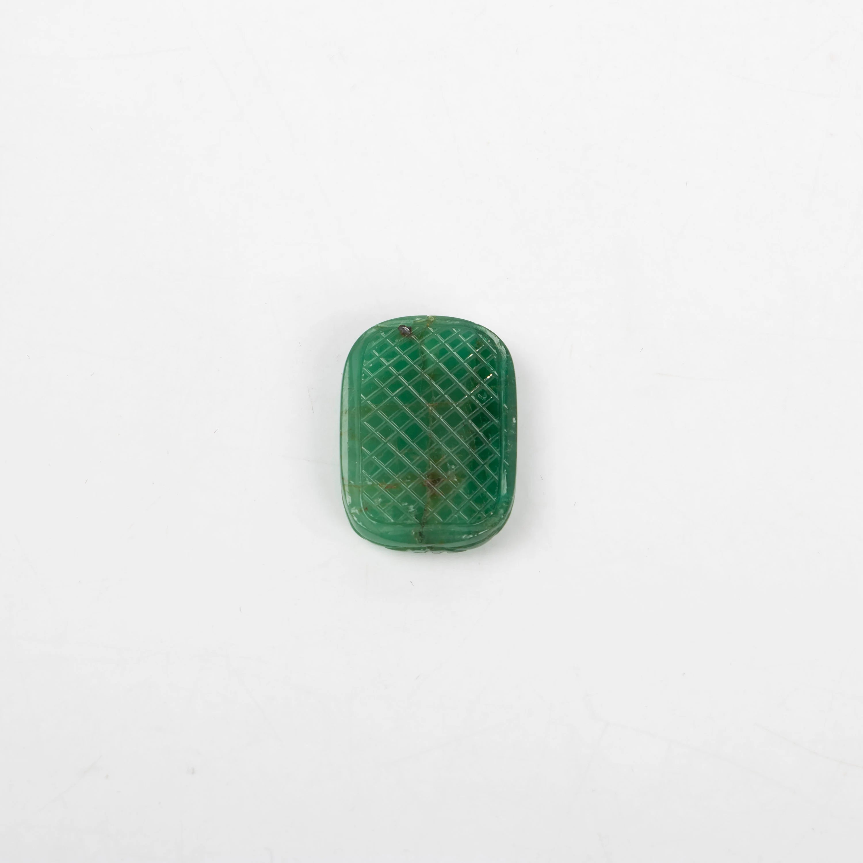 Natural Emerald Fancy Shape Gemstone, Emerald Fancy Carving Loose Gemstone, Emerald Jewelry Making Handmade Carving Gemstone