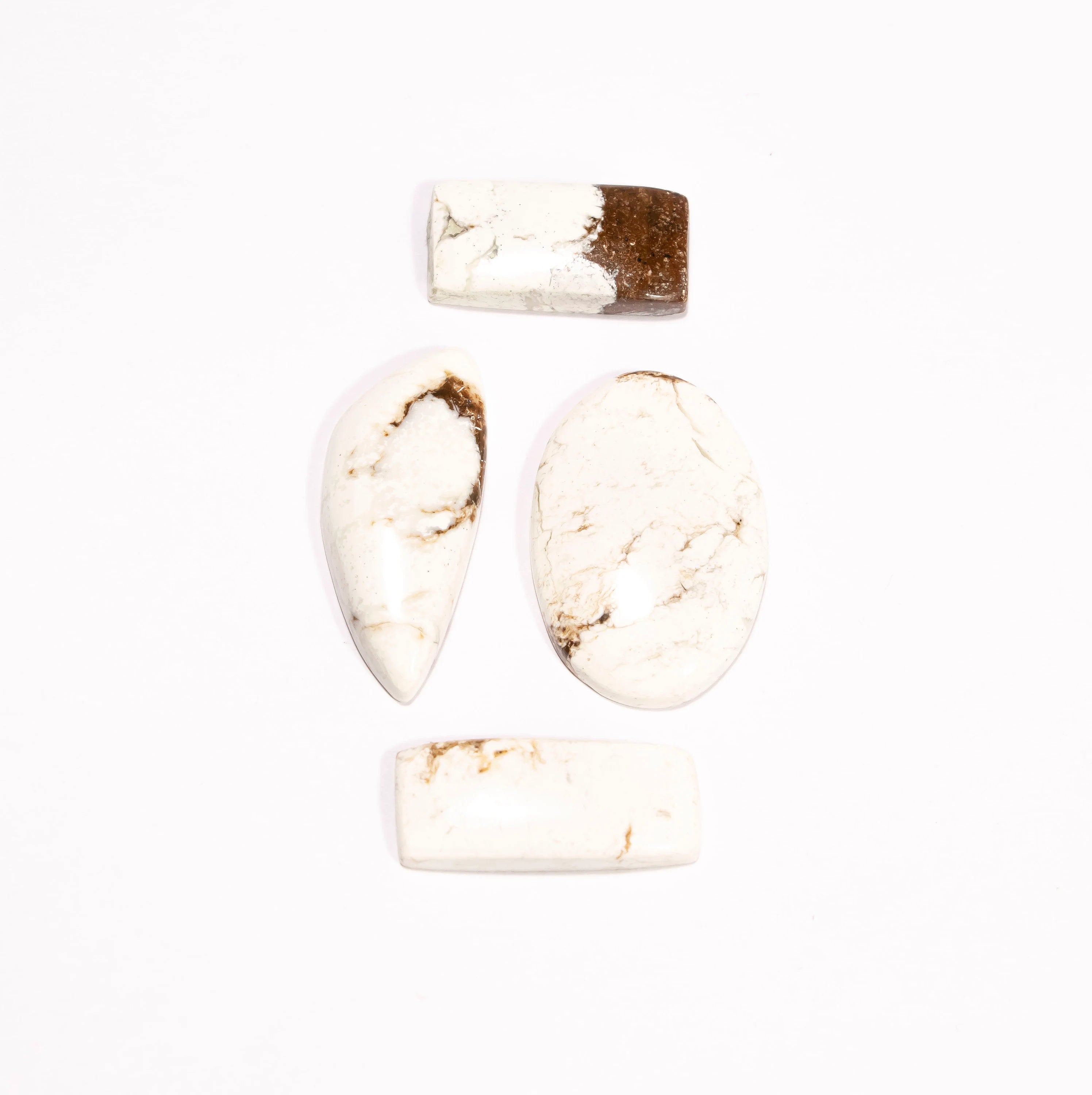 Magnesite Smooth Cabochon, Magnesite Mix Shape Cabochon Gemstone, SKU2359