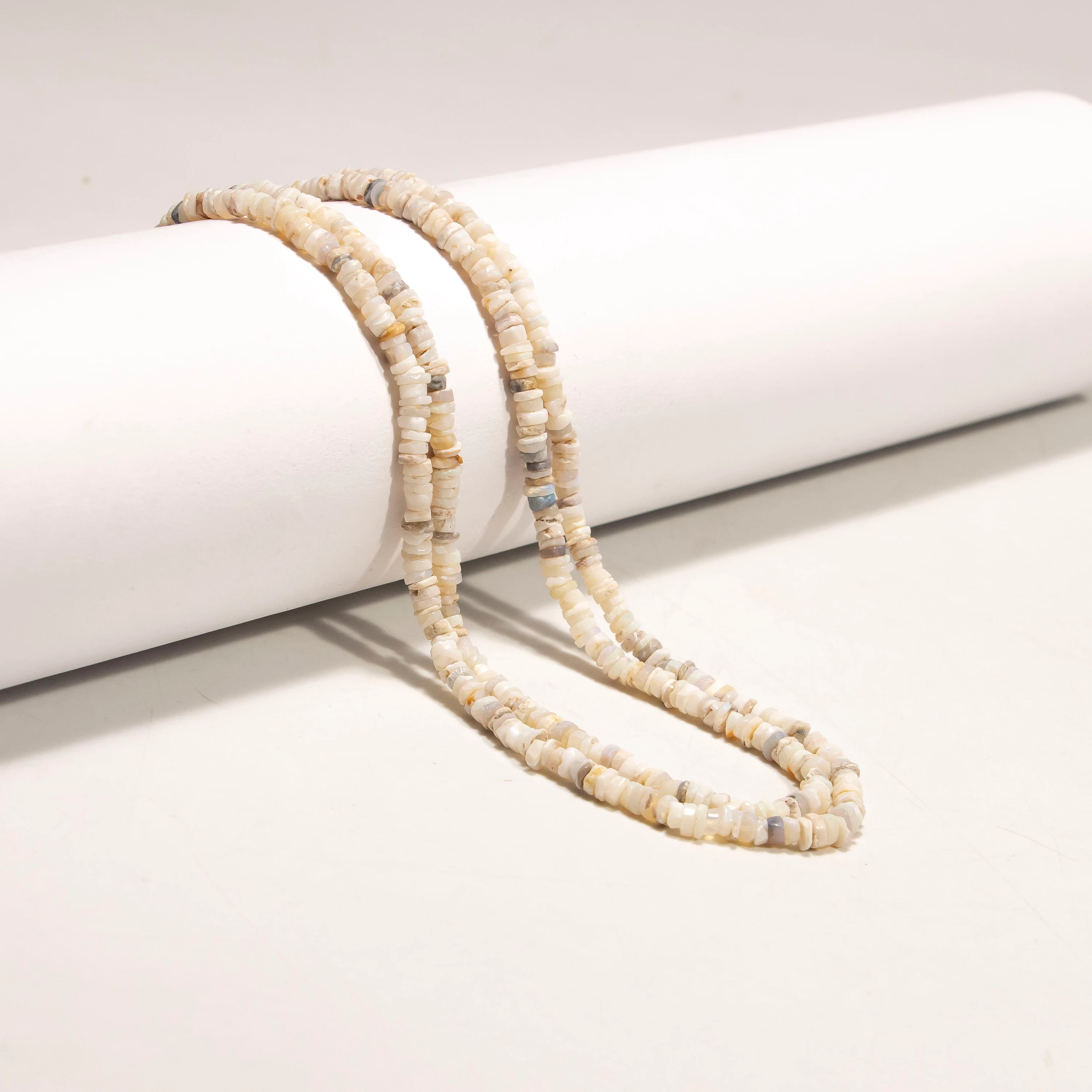 Australian Opal Beads Trio Heishi, Tyre, Wheel Cut, Stunning Opal, SKU2192