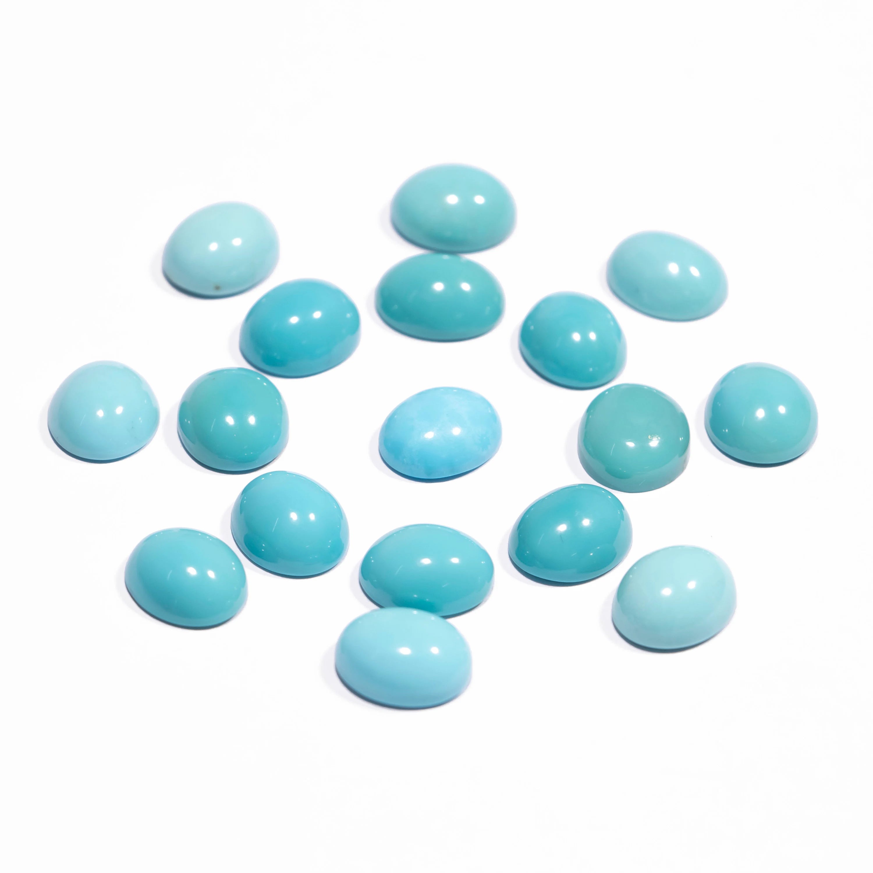 AA Quality Turquoise Oval 10x12 mm Cabochon, Turquoise Smooth Oval Cabs, Turquoise Loose gemstone, Turquoise Jewelry Making Stone