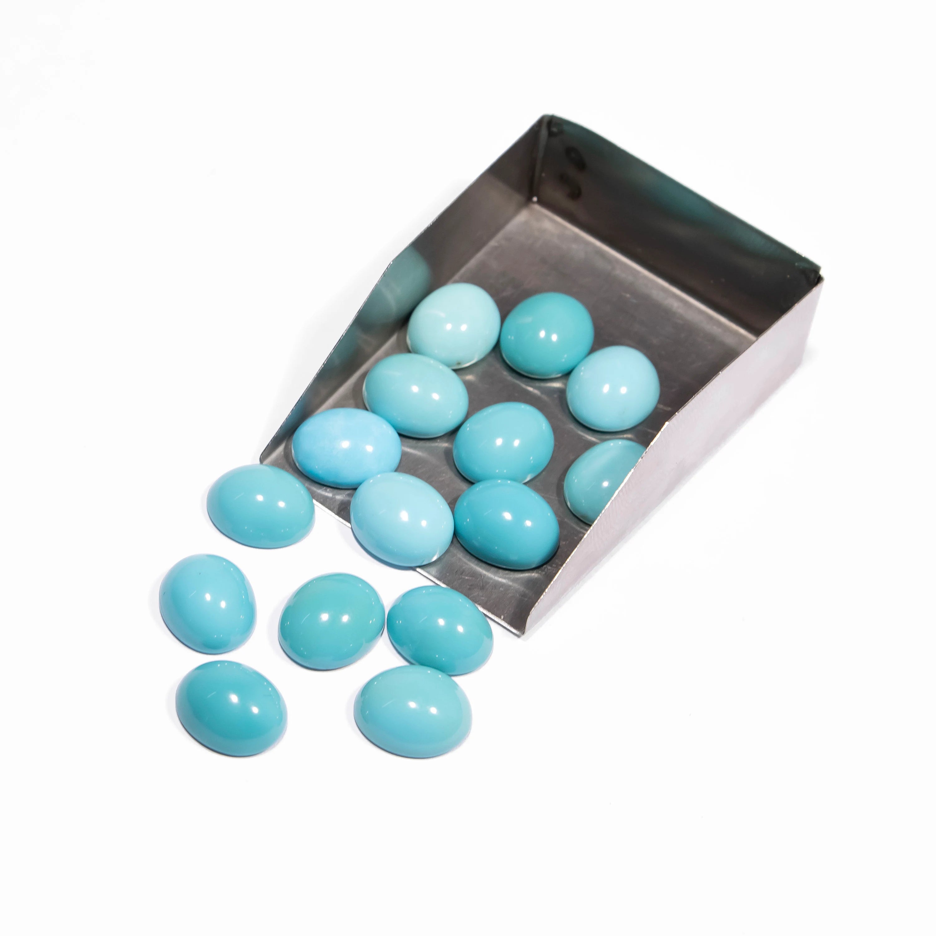 AA Quality Turquoise Oval 10x12 mm Cabochon, Turquoise Smooth Oval Cabs, Turquoise Loose gemstone, Turquoise Jewelry Making Stone