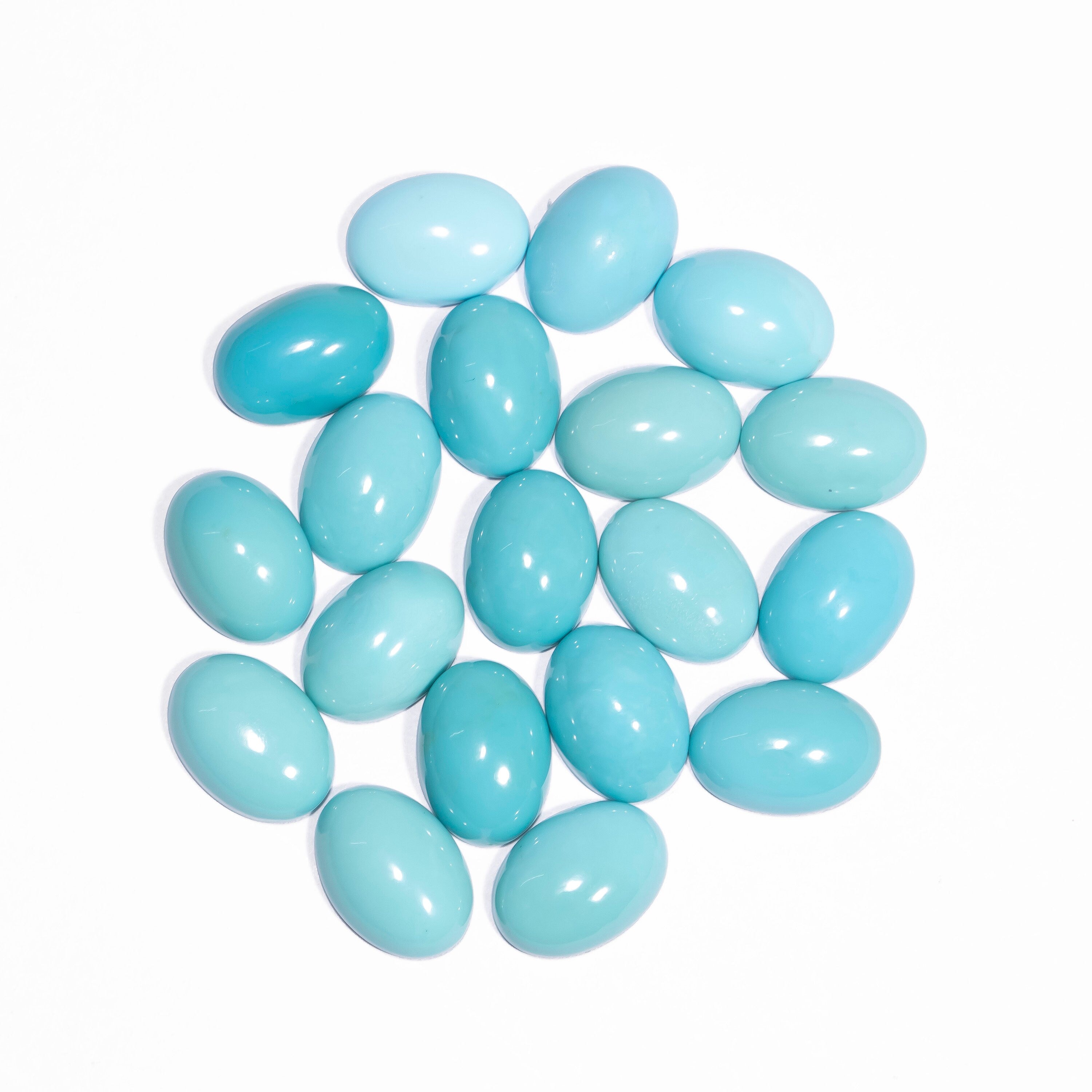 AA Quality Turquoise Oval 10x14 mm Cabochon, Turquoise Smooth Oval Cabs, Turquoise Loose gemstone, Turquoise Jewelry Making Stone