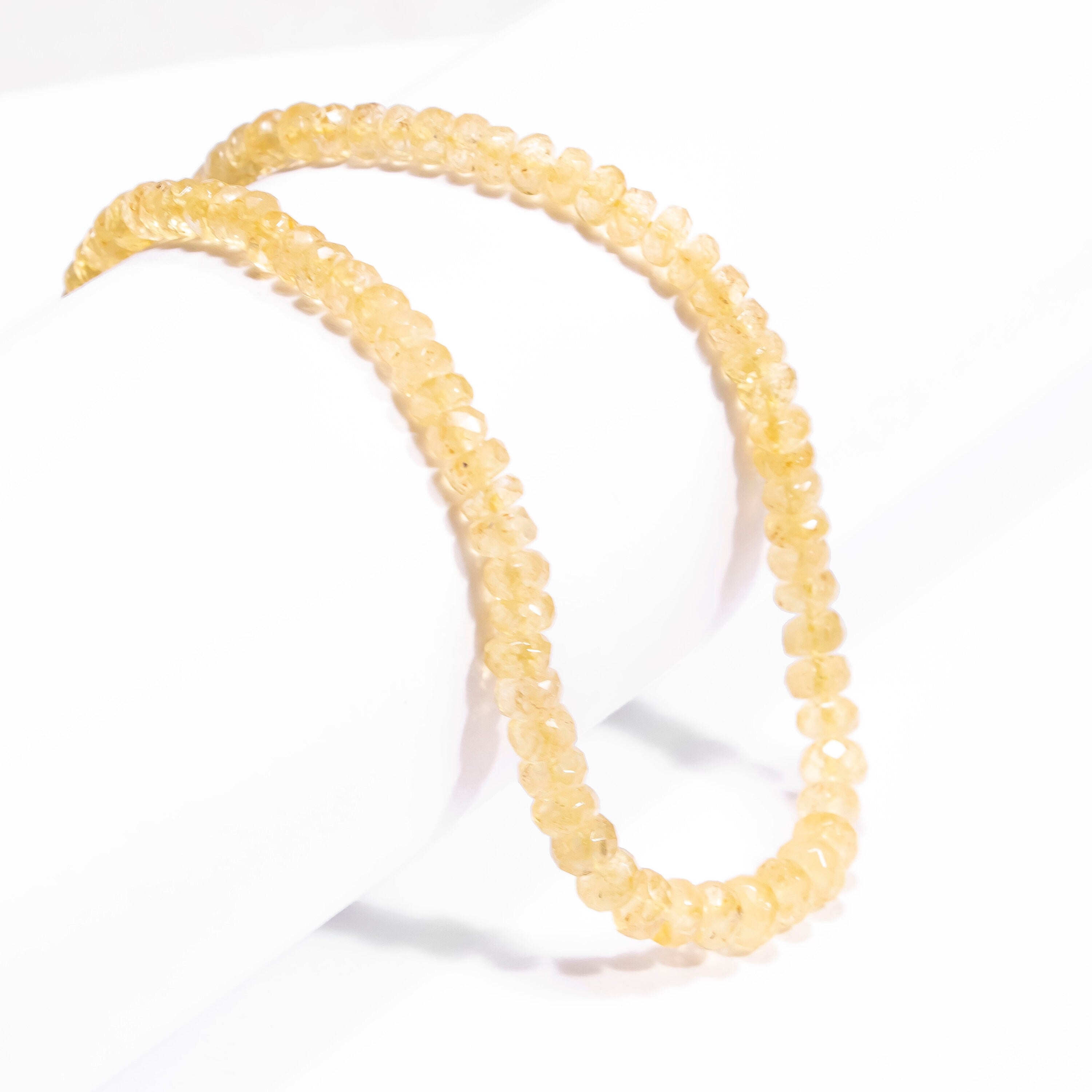 AA Quality, Yellow Aquamarine Faceted Beads, Heliodor Faceted Beads, Yellow Aquamarine Jewelry Faceted Gemstone Beads Jewelry