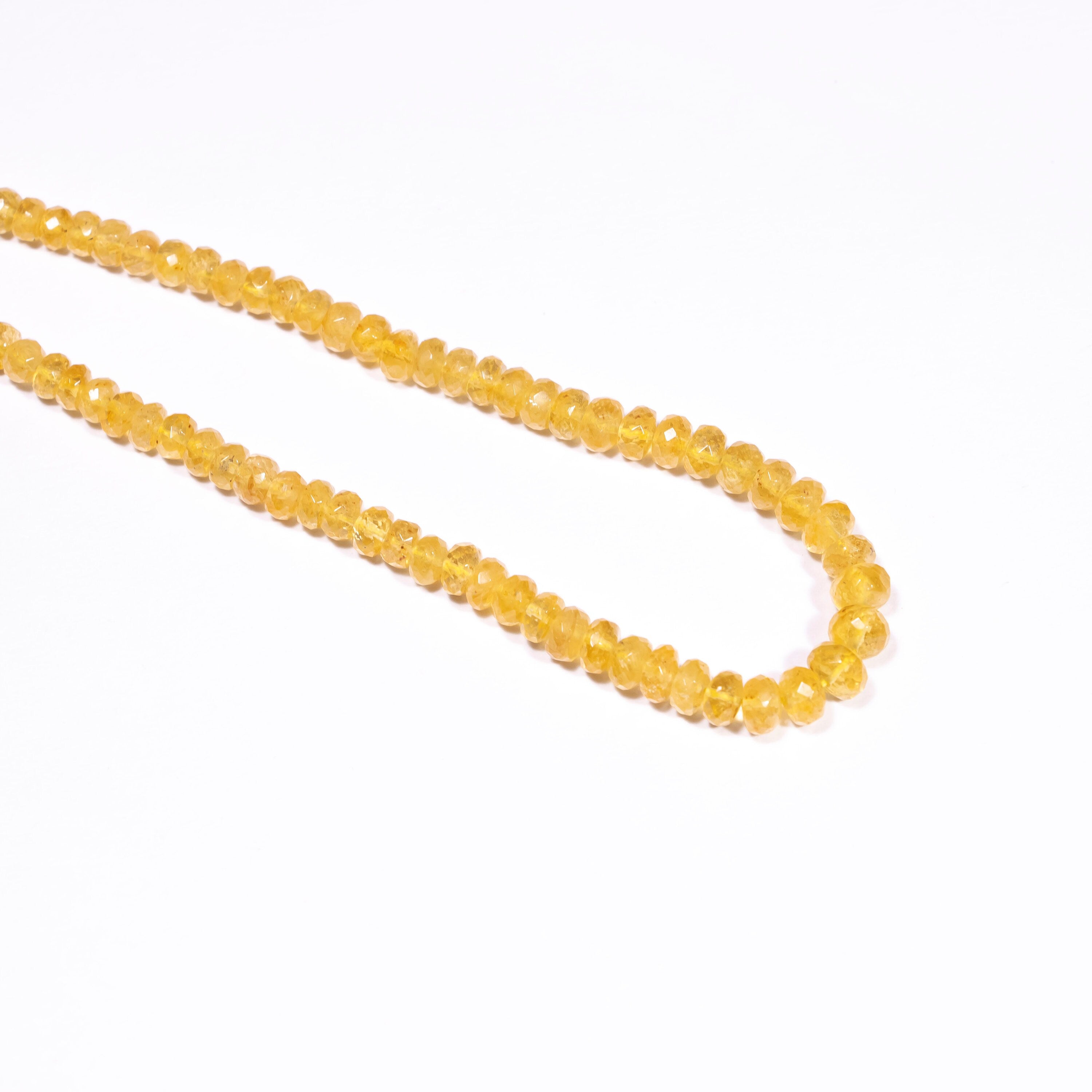 AA Quality, Yellow Aquamarine Faceted Beads, Heliodor Faceted Beads, Yellow Aquamarine Jewelry Faceted Gemstone Beads Jewelry