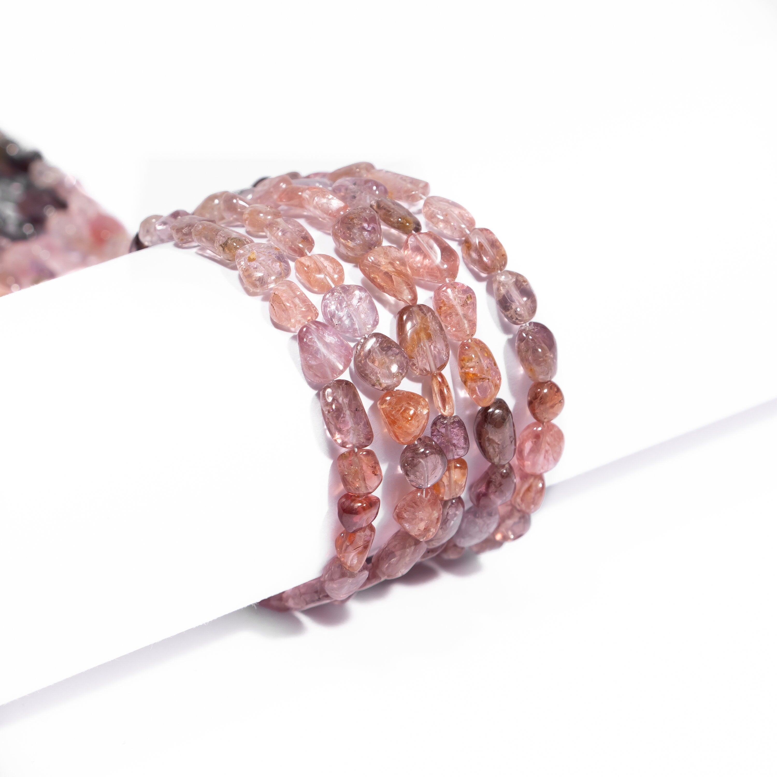 Multi Spinel Smooth Nuggets Beads, Multi Spinel Smooth Beads, SKU2381