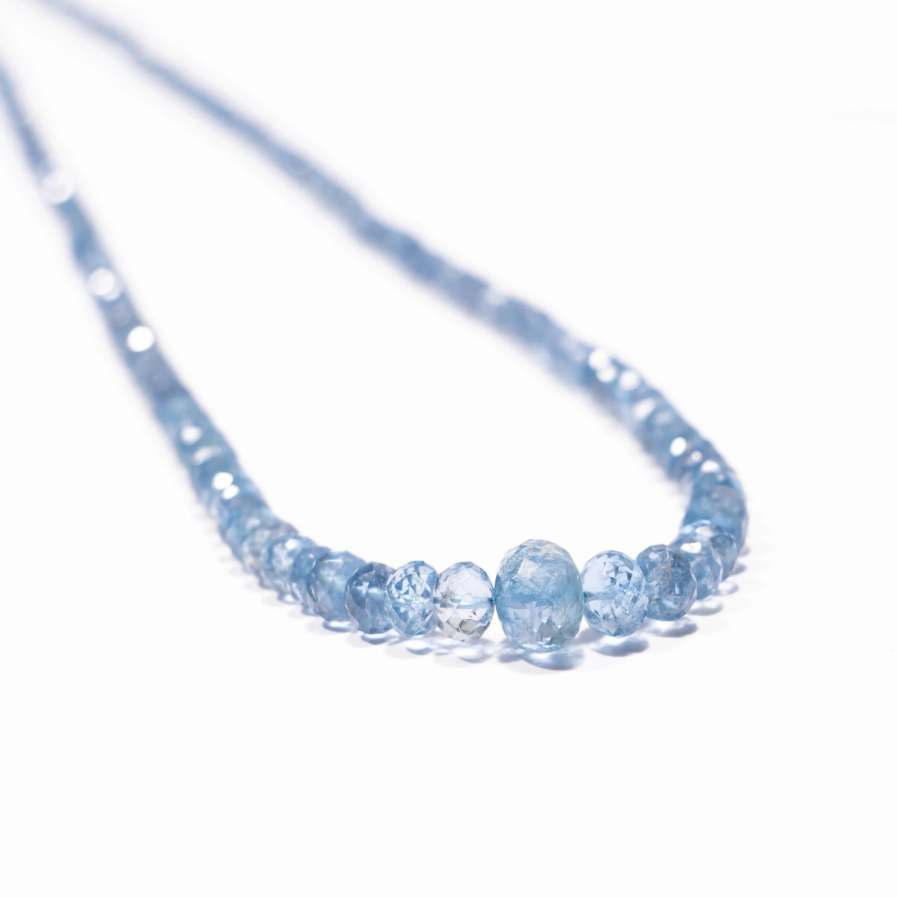 Blue Aquamarine Faceted Rondelle Beads, Blue Aqua Faceted Beads, Aqua Rondelle Beads, Aqua Jewelry Making Gemstone Beads