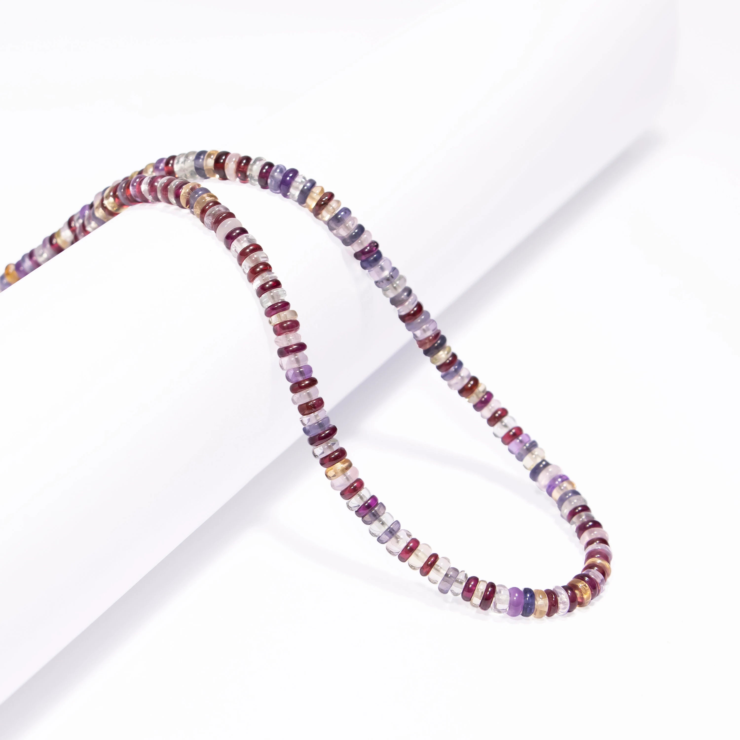 AA Mix Disco Gemstone Smooth Beads, 4x4.5 mm Rondelle Beads for Jewelry Making, Loose Beads, Colorful Beads, Gemstone Beads, SKU2466