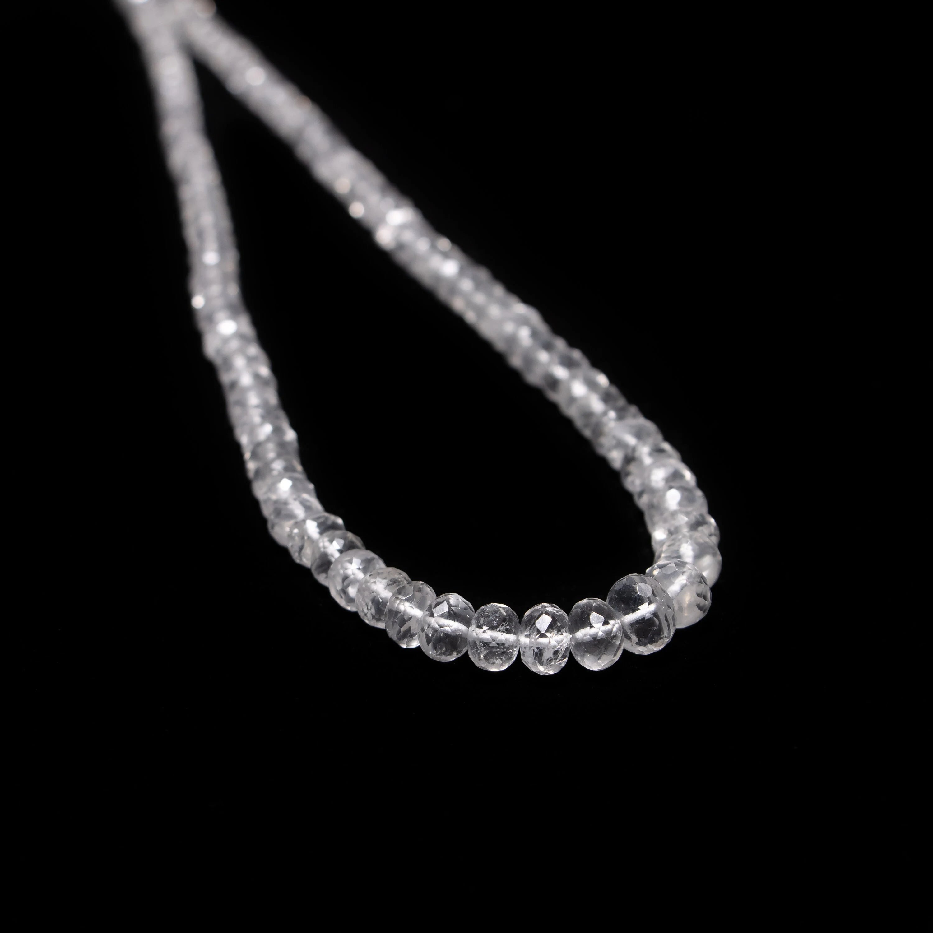 Hyalite Opal Faceted Rondelle Beads, Hyalite Opal Faceted Beads, SKU2378