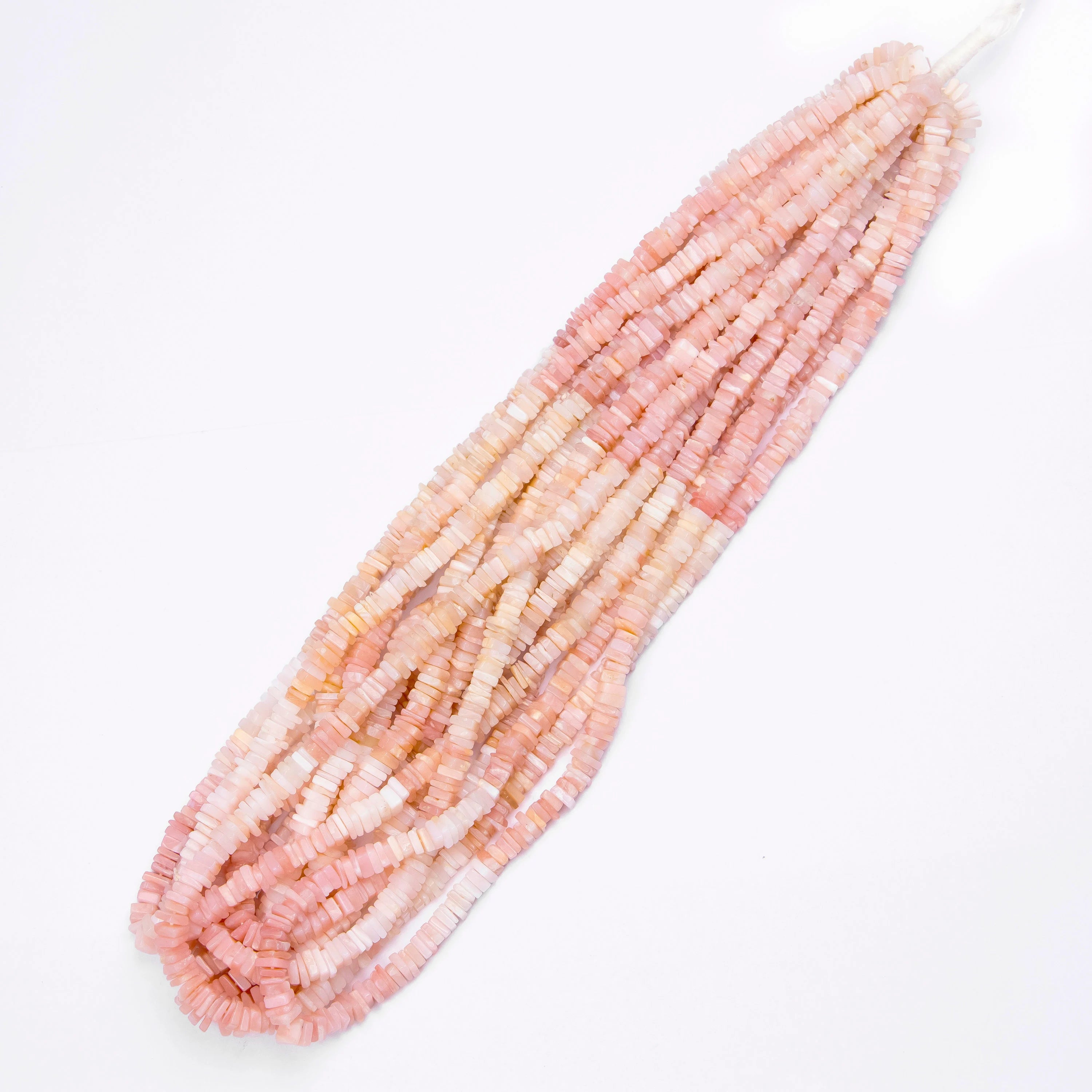 Pink Opal Smooth Square Beads, Pink Opal Square, Opal Smooth Square Beads, Pink Opal Jewelry Making Gemstone Beads. SKU No. 108