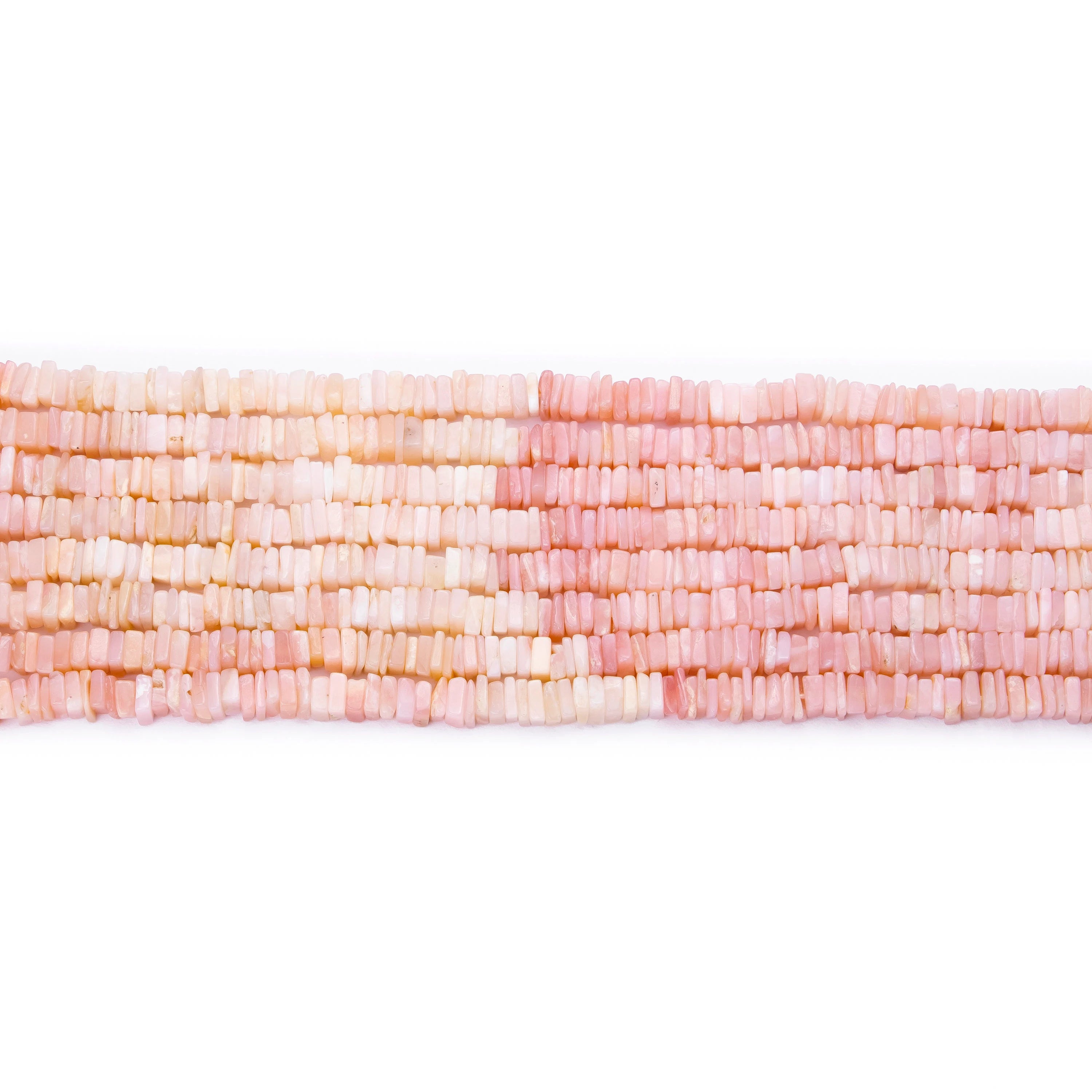 Pink Opal Smooth Square Beads, Pink Opal Square, Opal Smooth Square Beads, Pink Opal Jewelry Making Gemstone Beads. SKU No. 108