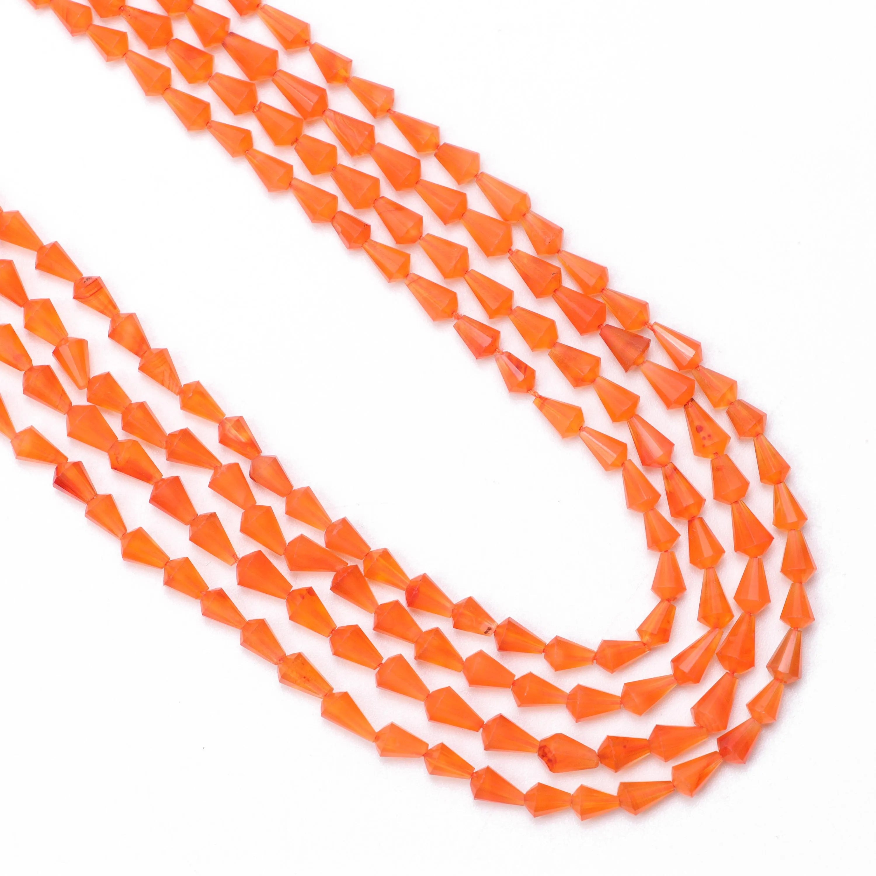 AAA Quality Natural Carnelian Gemstone Beads, Orange Beads, Straight Drill Beads, Carnelian Beads for Jewelry Making (SKU355)