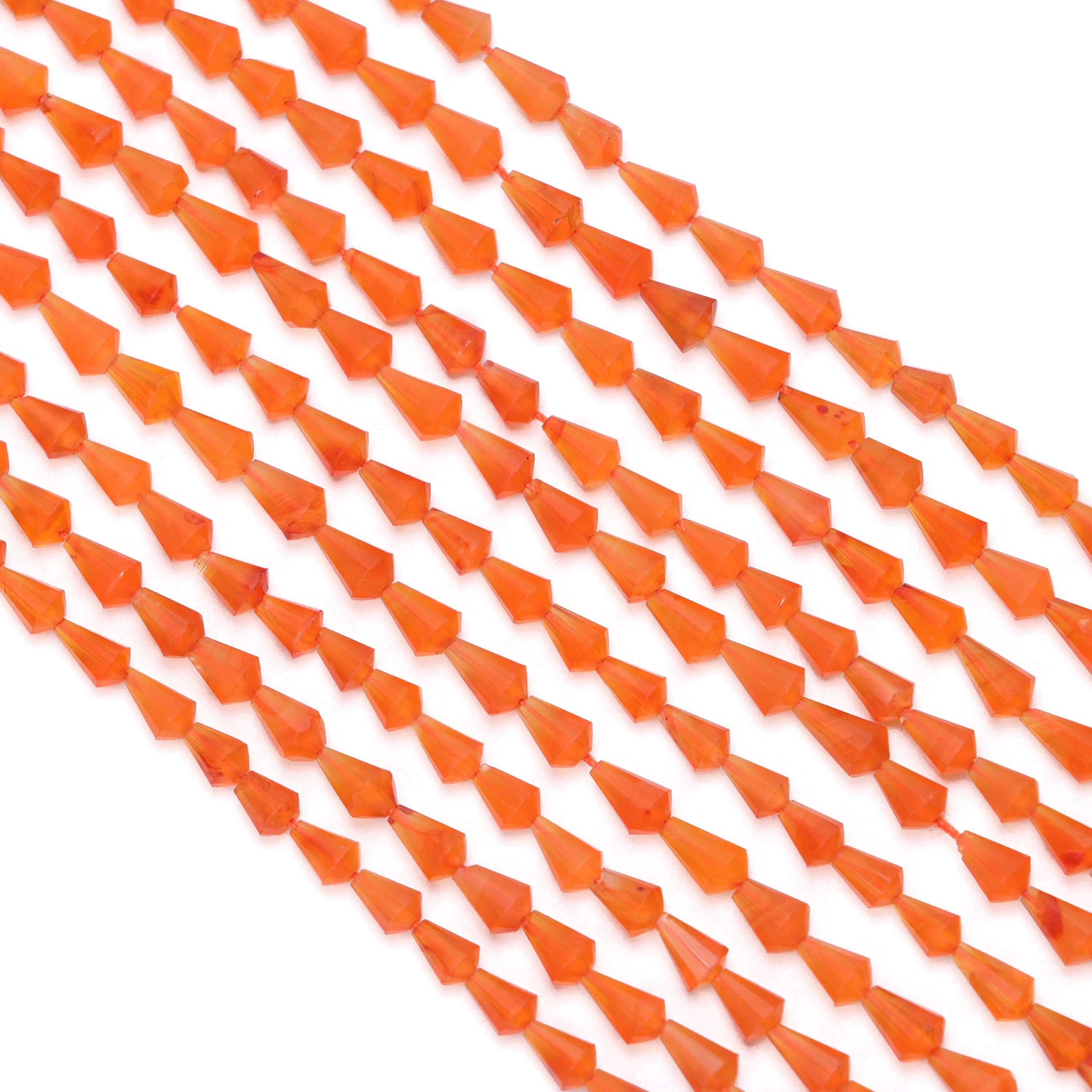 AAA Quality Natural Carnelian Gemstone Beads, Orange Beads, Straight Drill Beads, Carnelian Beads for Jewelry Making (SKU355)