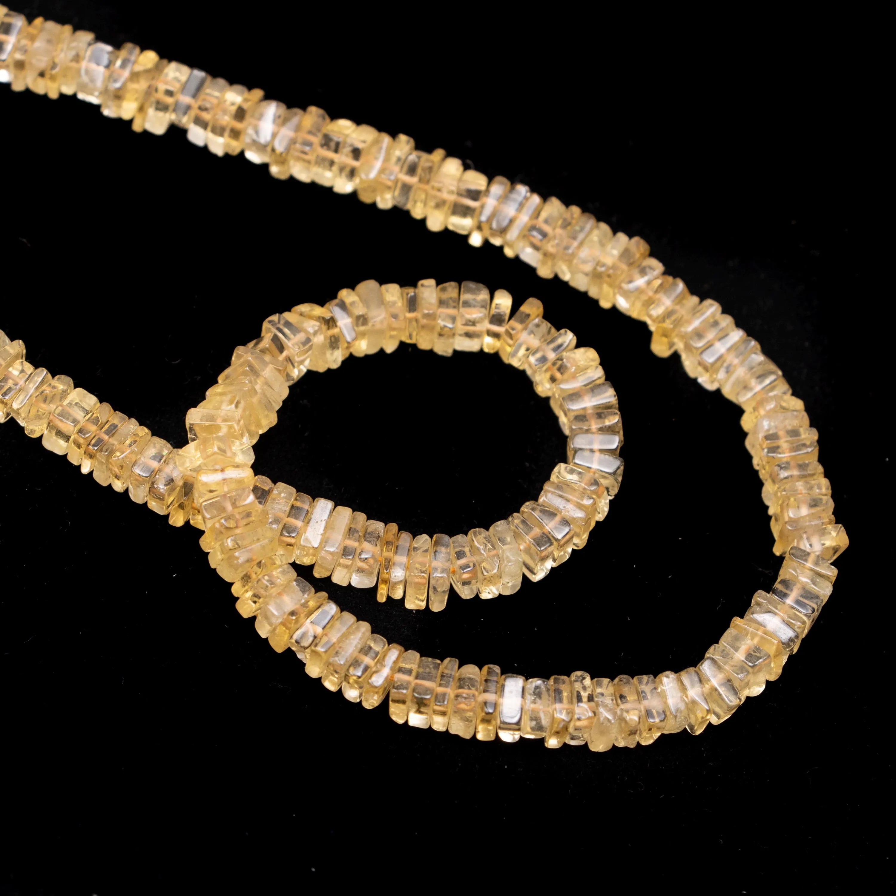 Natural Citrine Smooth Square Beads, Citrine Square Beads, Citrine Square Gemstone, Jewelry Beads, 16 Inch, SKU 112