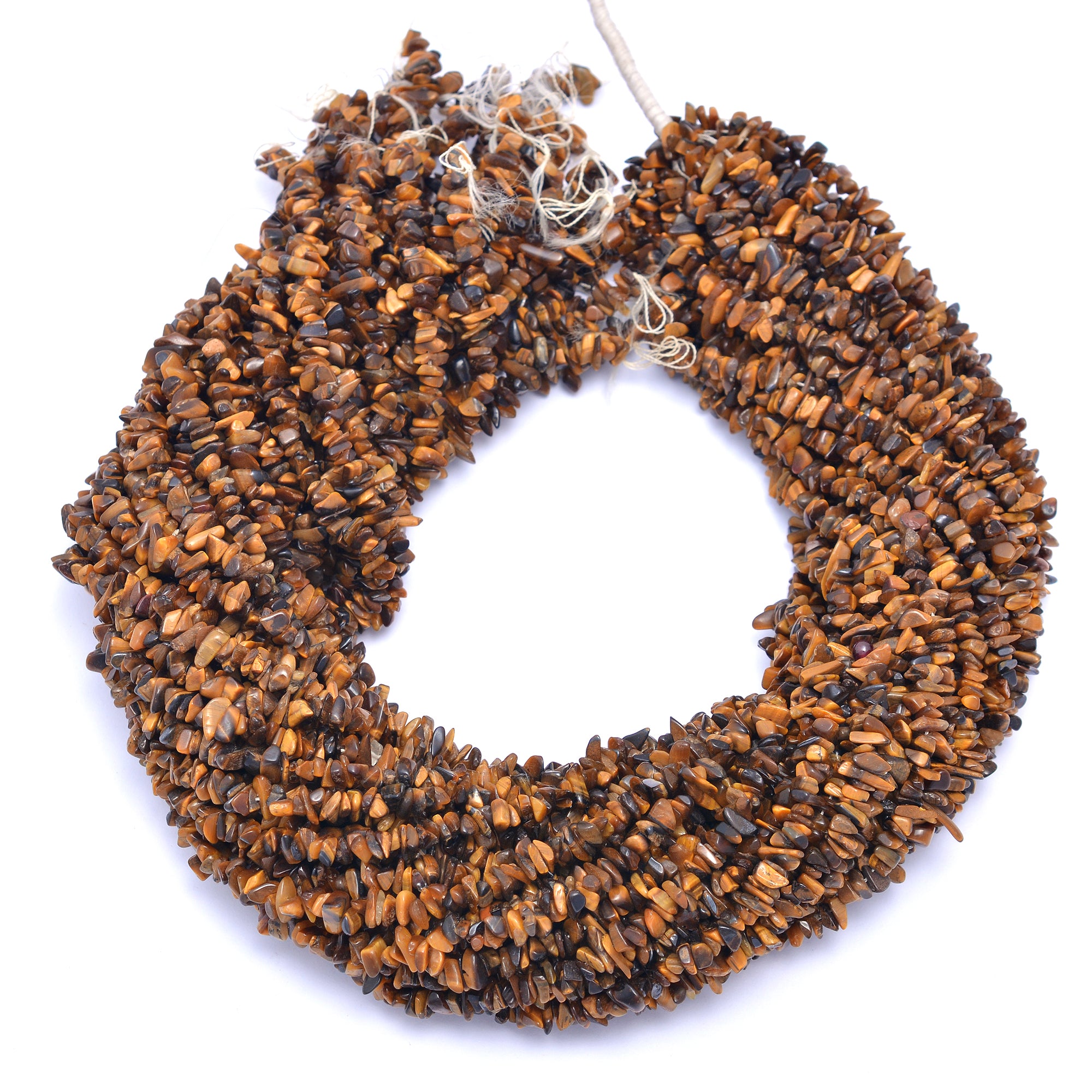 Tiger Eye Smooth Chips Beads, 4 mm To 8 mm, Tiger Eye Uncut Chips, Tiger Eye Chips, Gemstone Chips, SKU098