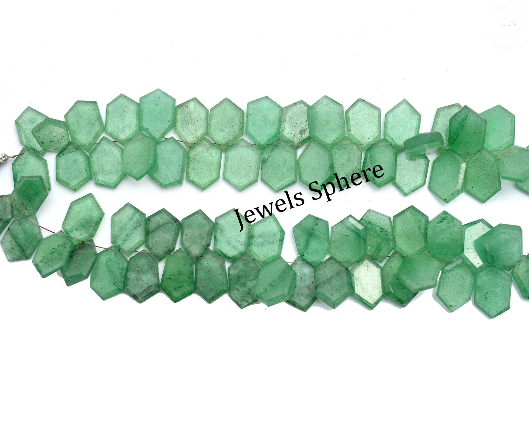 Natural Strawberry Quartz Faceted Six Corner Fancy Shape, 11x18 mm To 12x18 mm, SKU781