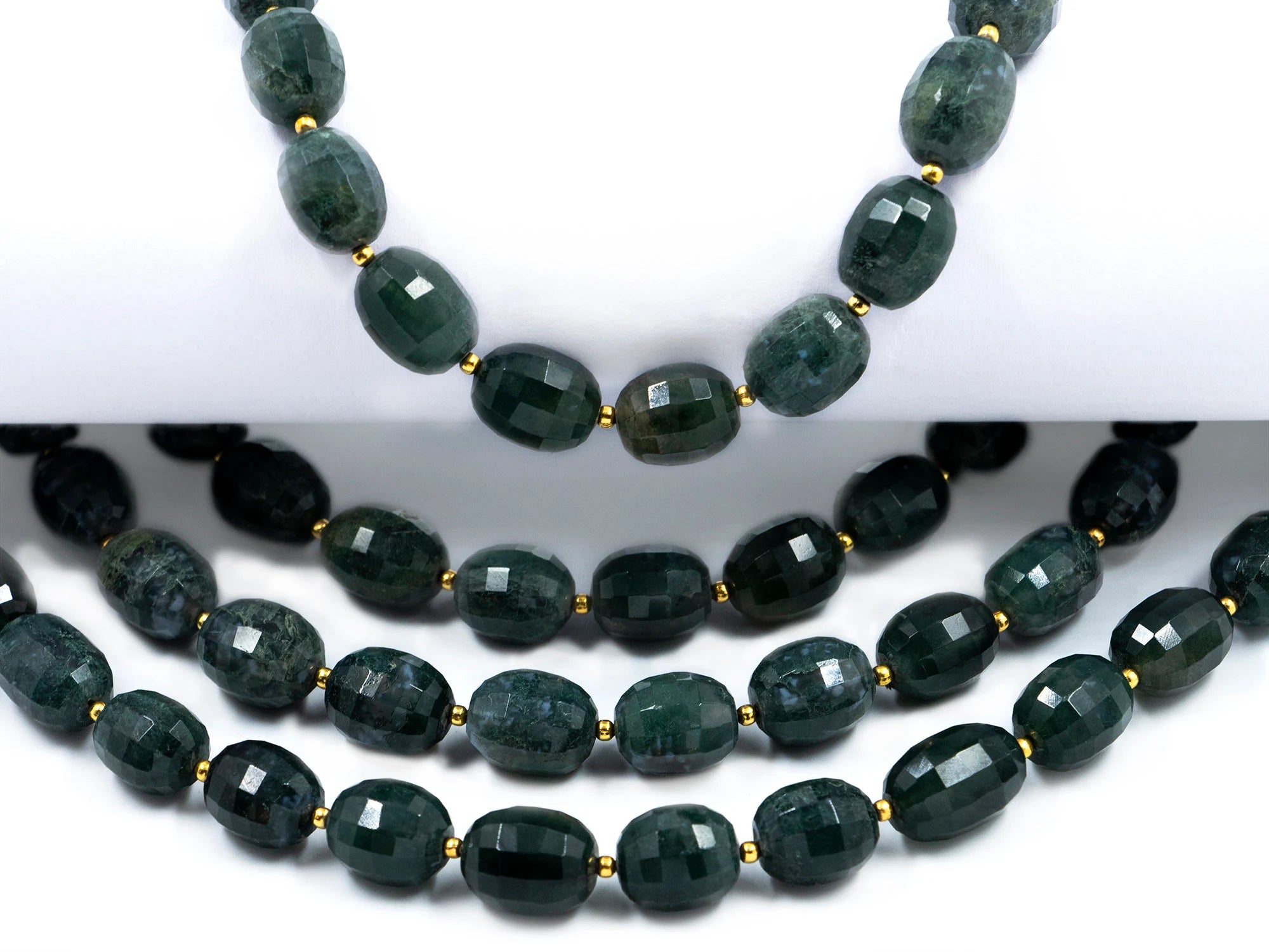 Natural Green Moss Agate Faceted Oval Beads, 9.5x12.5 mm To 10x15 mm, Green Moss Agate Oval, Handmade Jewelry Making Beads,, SKU 1557