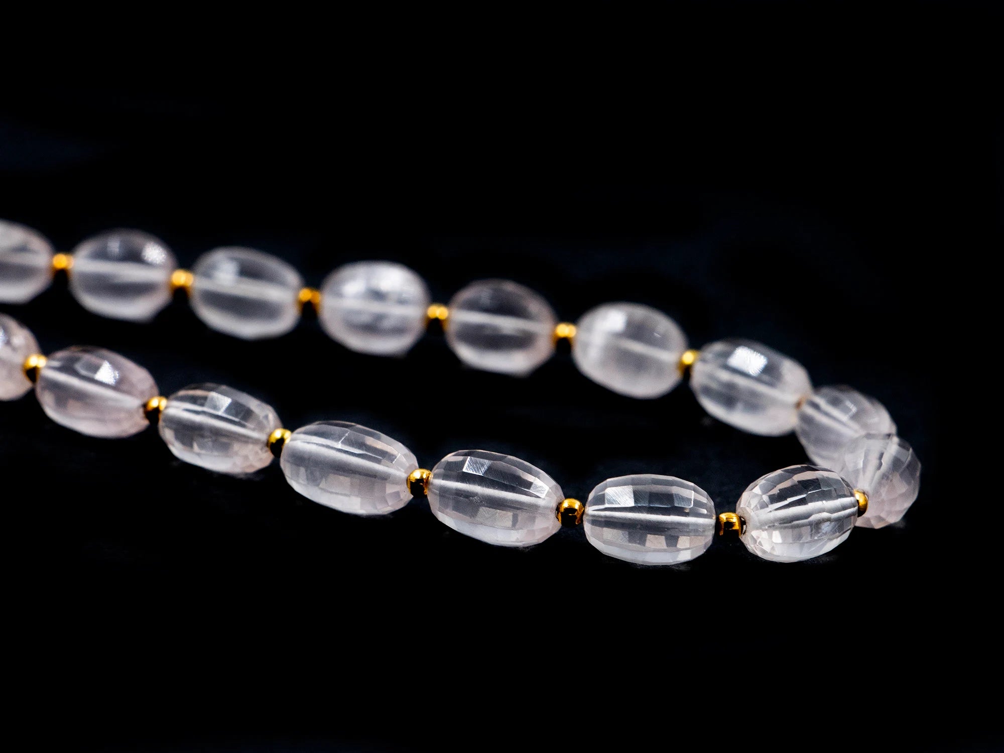 Pink Rose Quartz Faceted Oval Beads, Rose Quartz Oval, Pink Quartz Faceted Oval, Rose Quartz Jewelry Making Gemstone Beads, SKU 1563
