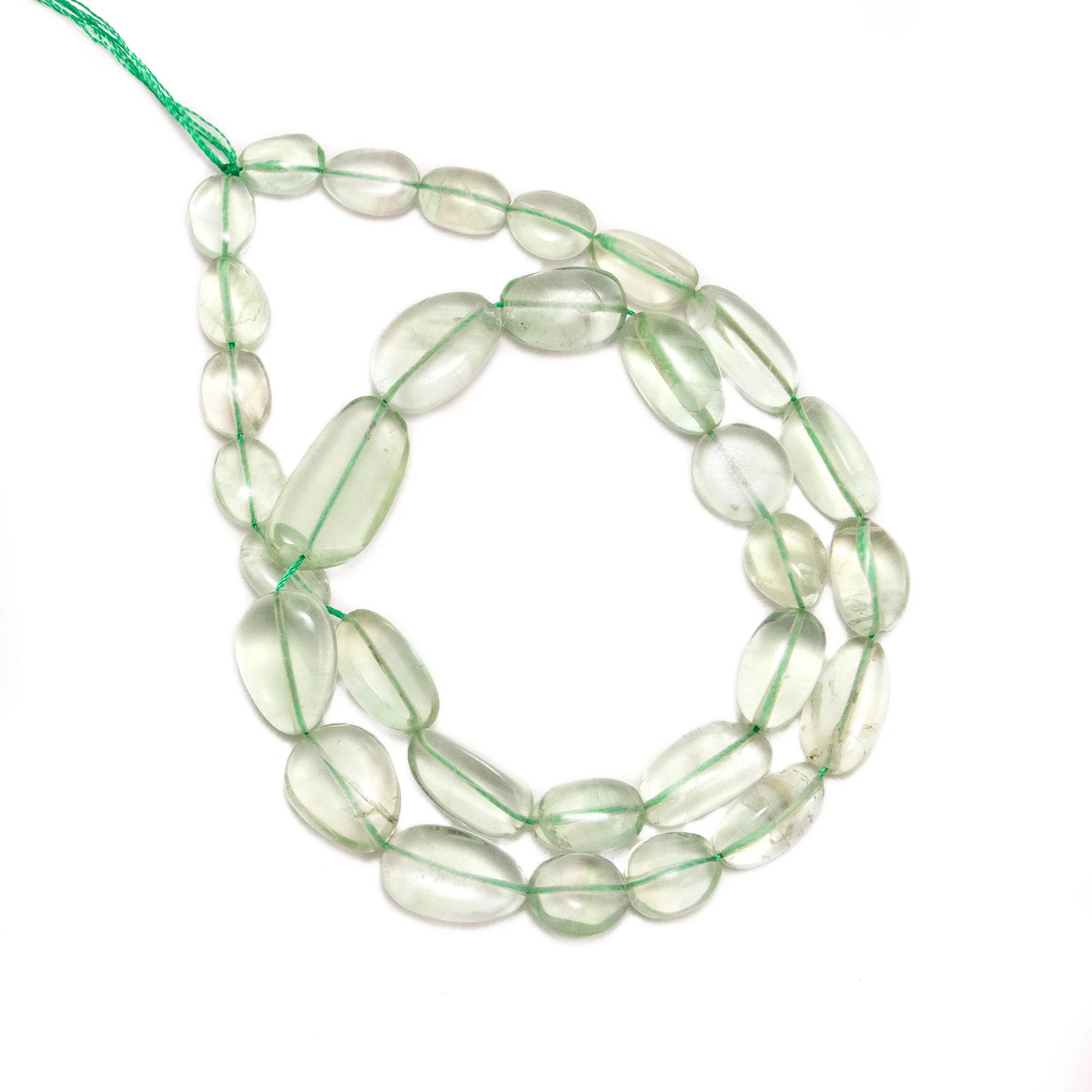AA Quality Green Fluorite Smooth Nuggets Beads, 9x12 mm To 13x26.5 mm, SKU2034