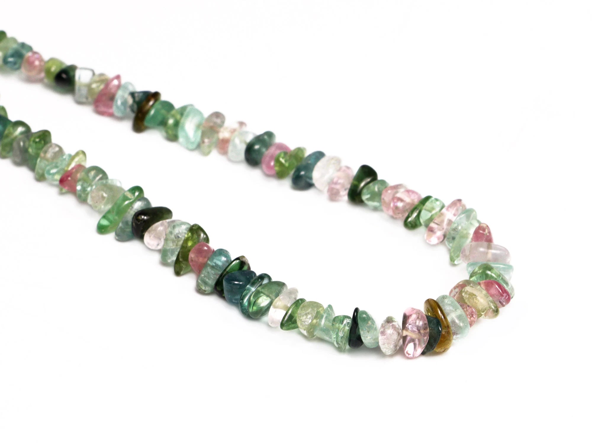 AA Quality Afghani Multi Tourmaline Smooth Uncut Beads, SKU2070