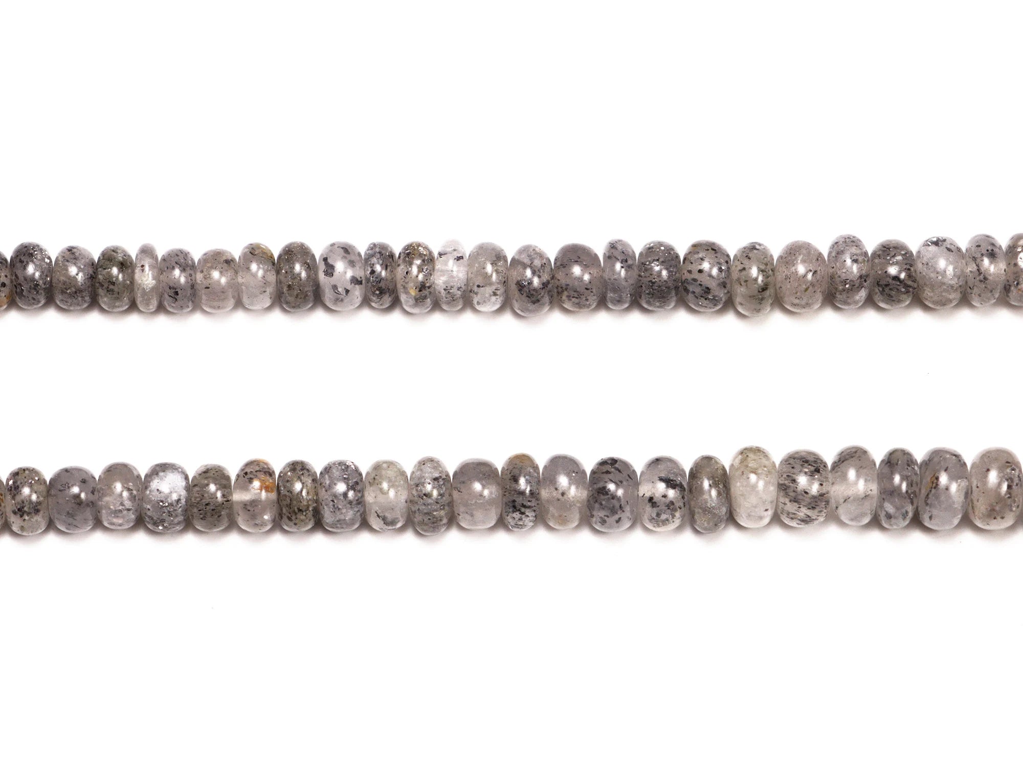 Rutile Smooth Rondelle Beads, 6 to 11 mm, Rutile Beads, SKU2113
