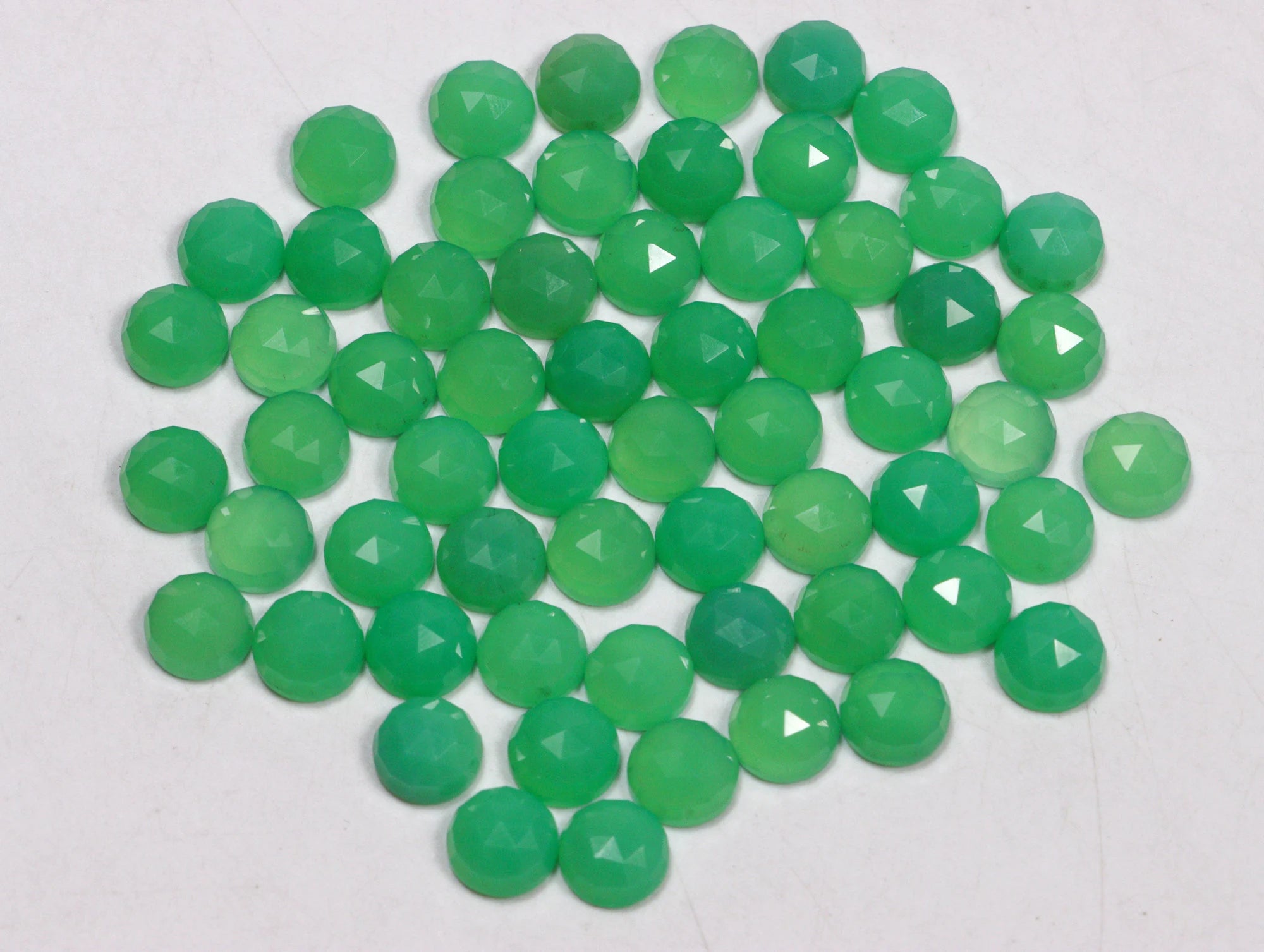 Chalcedony Round Calibrated Loose Gemstone, SKU2221