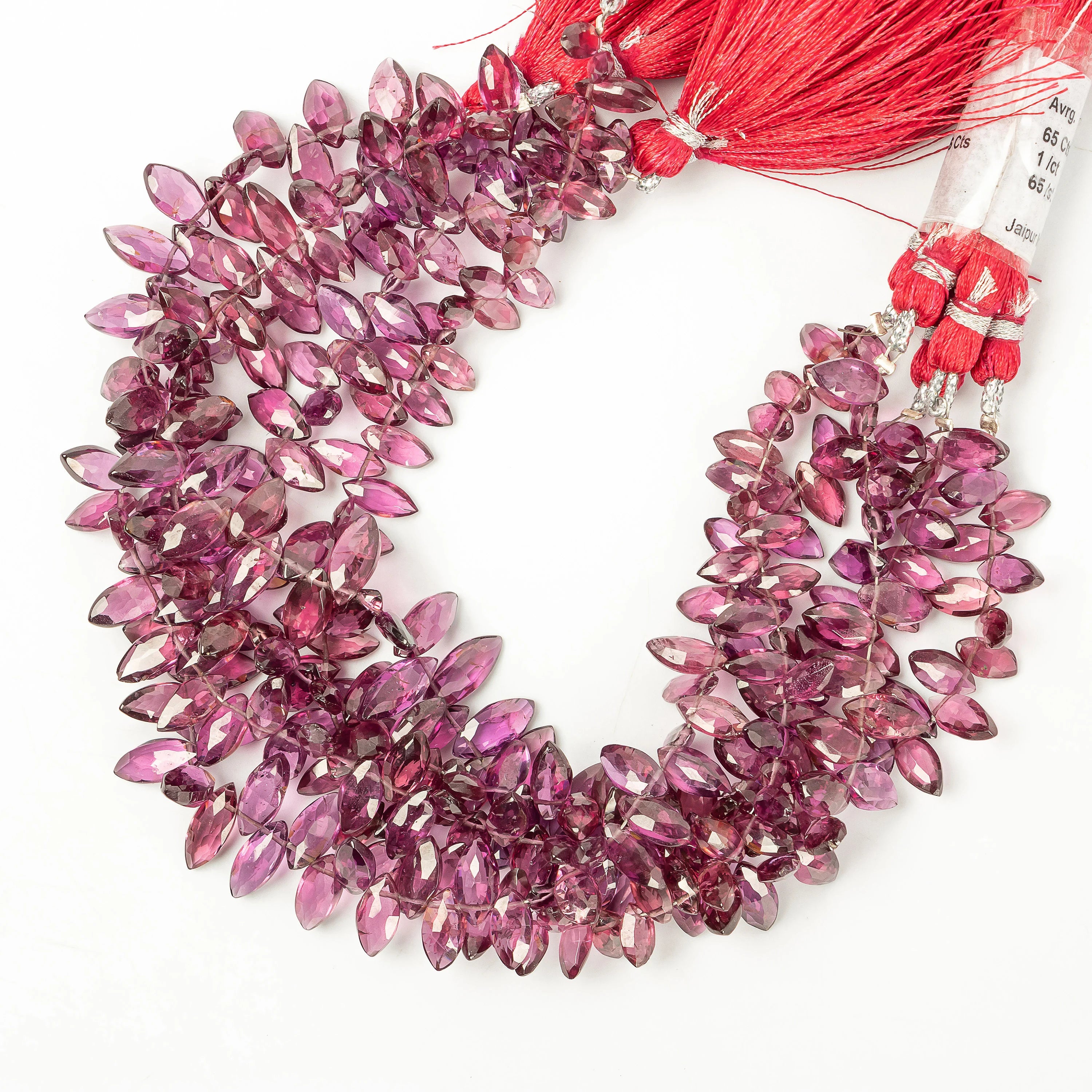 Rhodolite Garnet Faceted Marquise Beads, Garnet Marquise Beads, SKU2215