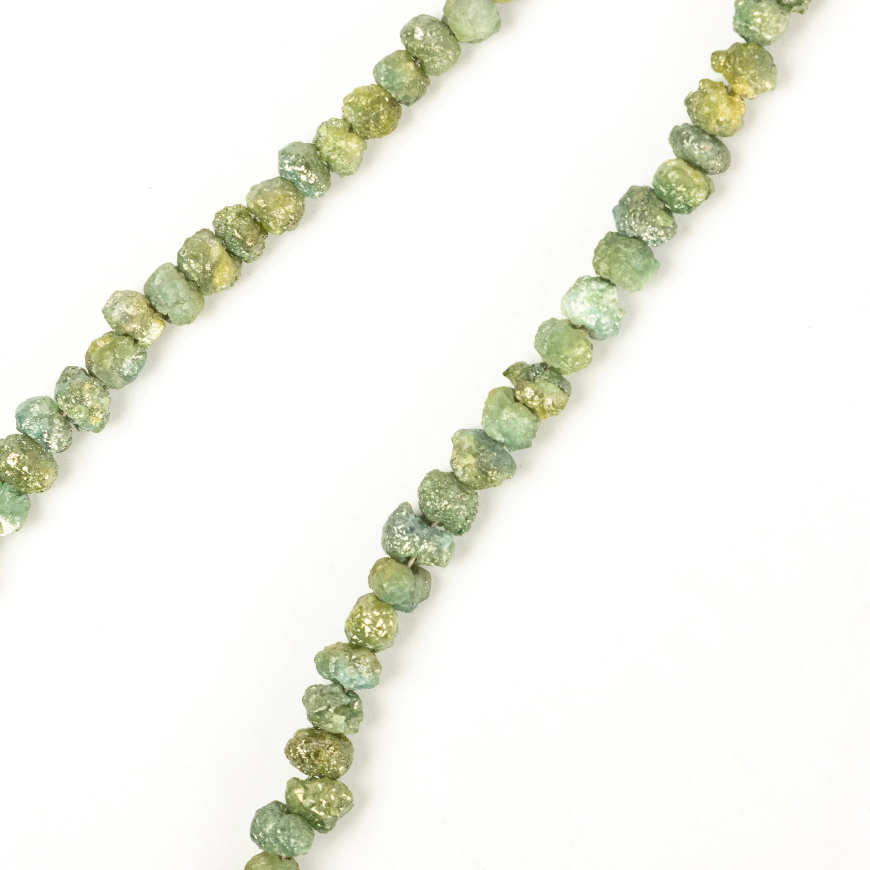 Natural Rare Green Diamond Uncut Rough Beads, Organic Raw Diamond Uncut Jewelry Making, SKU2265